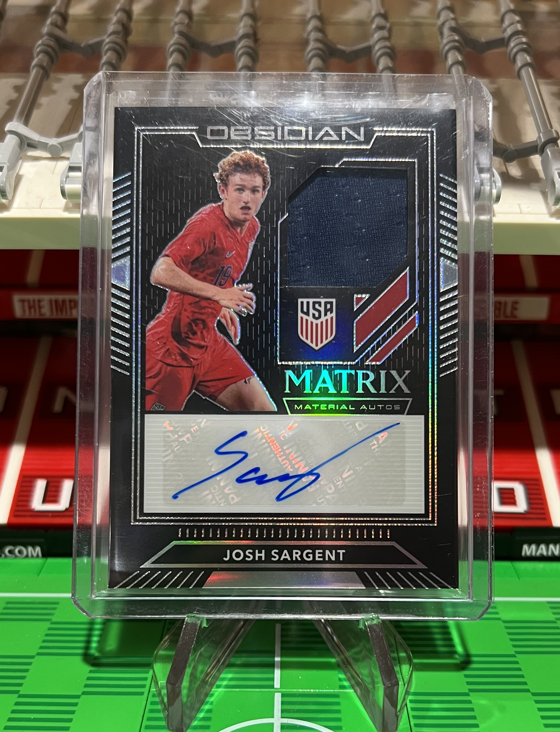 josh sargent obsidian auto card