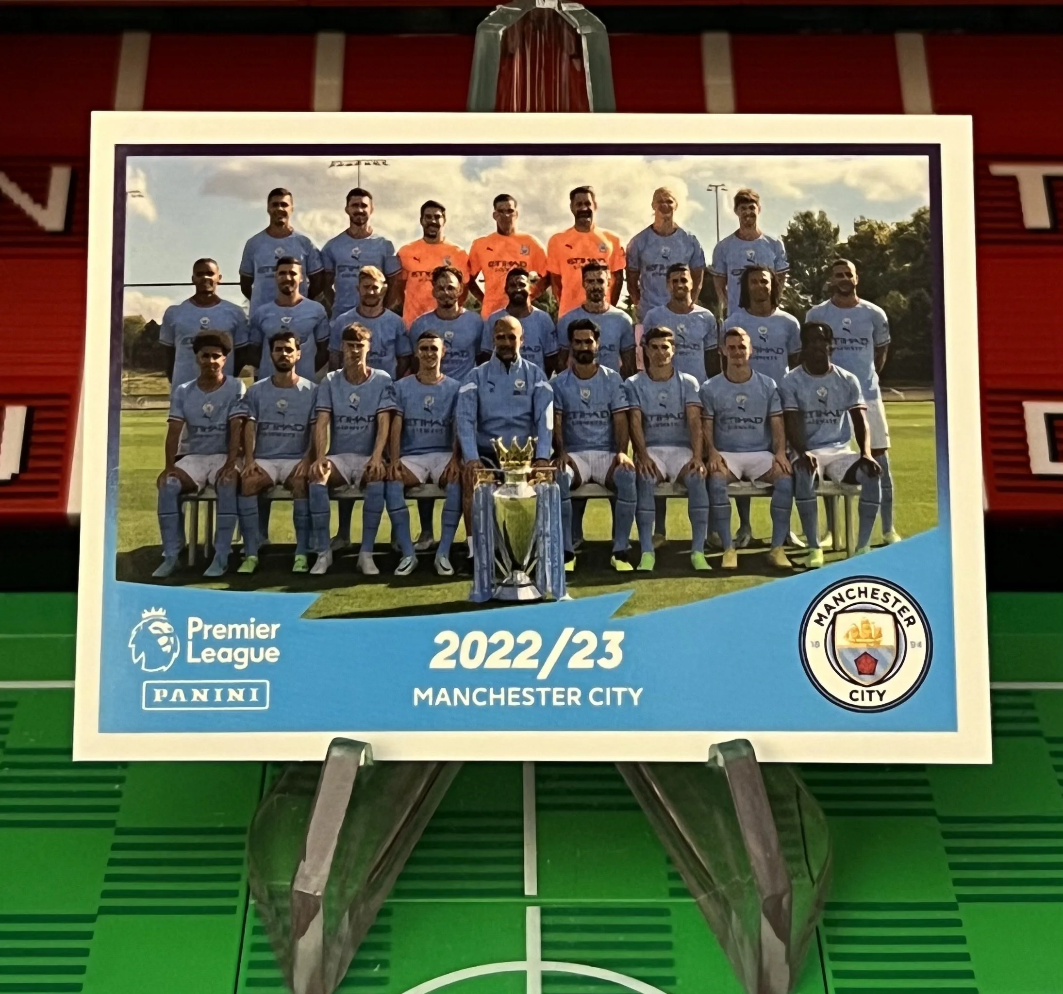 Manchester City 2023 Panini team sticker