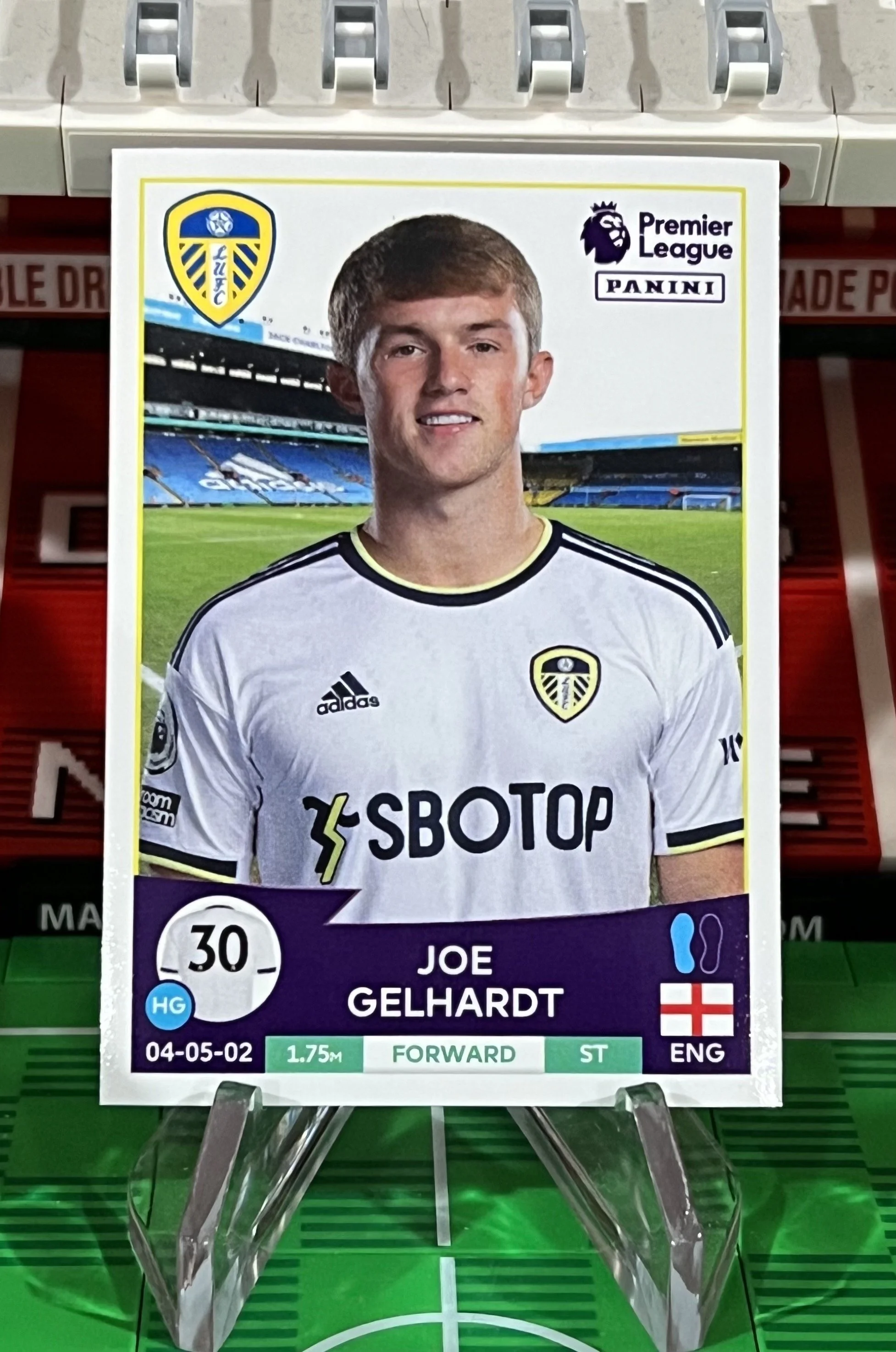 joe gelhardt 2023 panini sticker