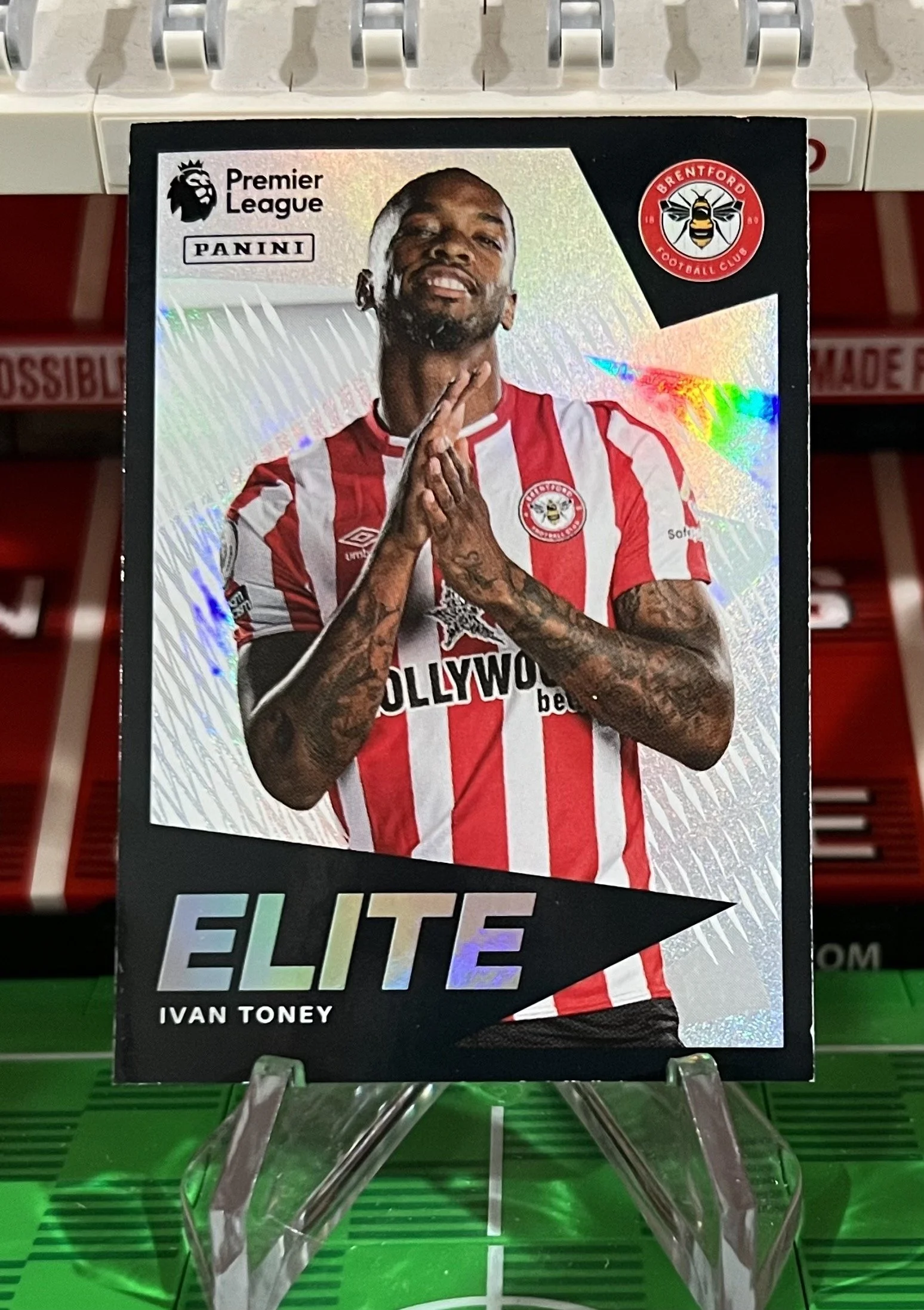 ivan toney 2023 panini elite sticker