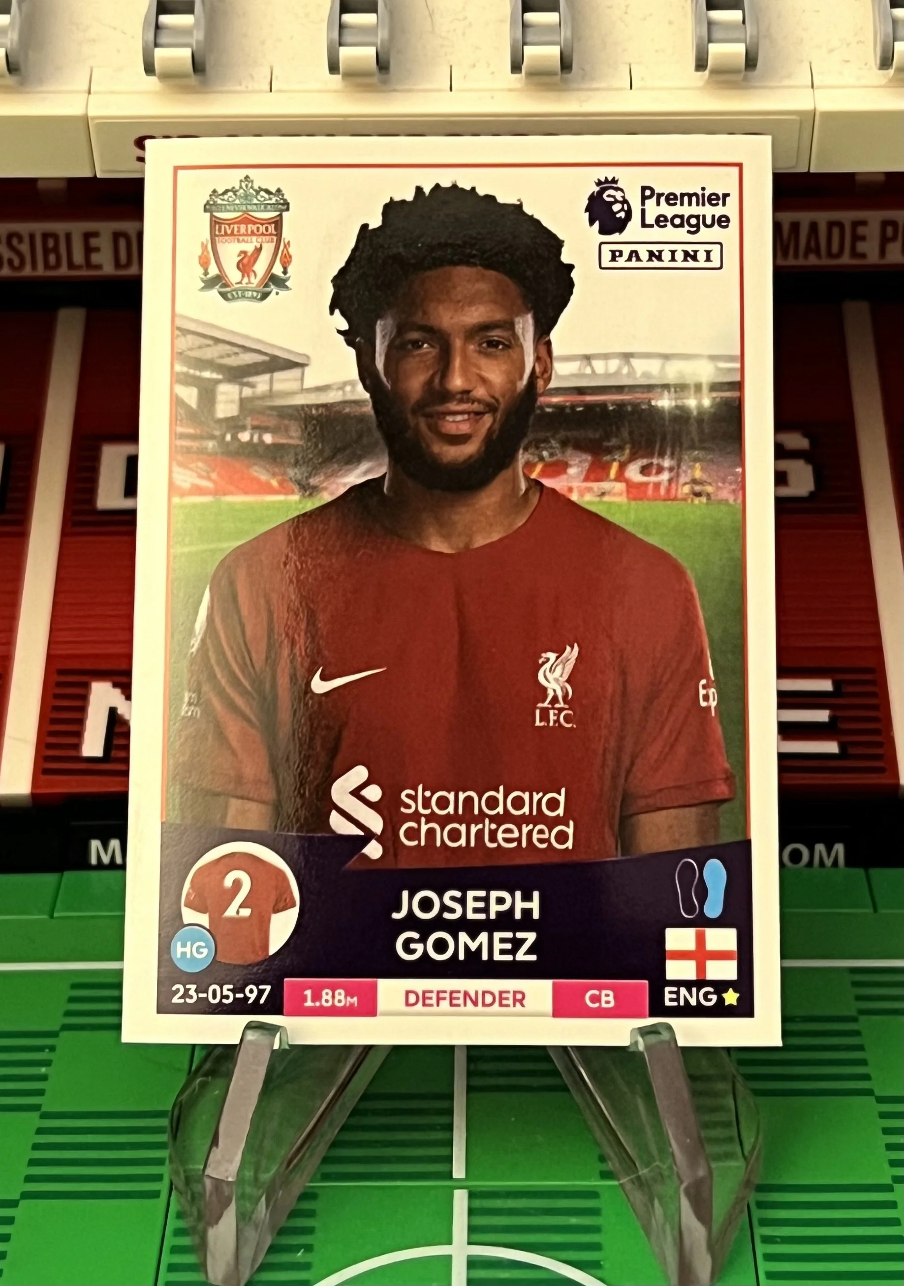 joseph gomez 2023 panini sticker
