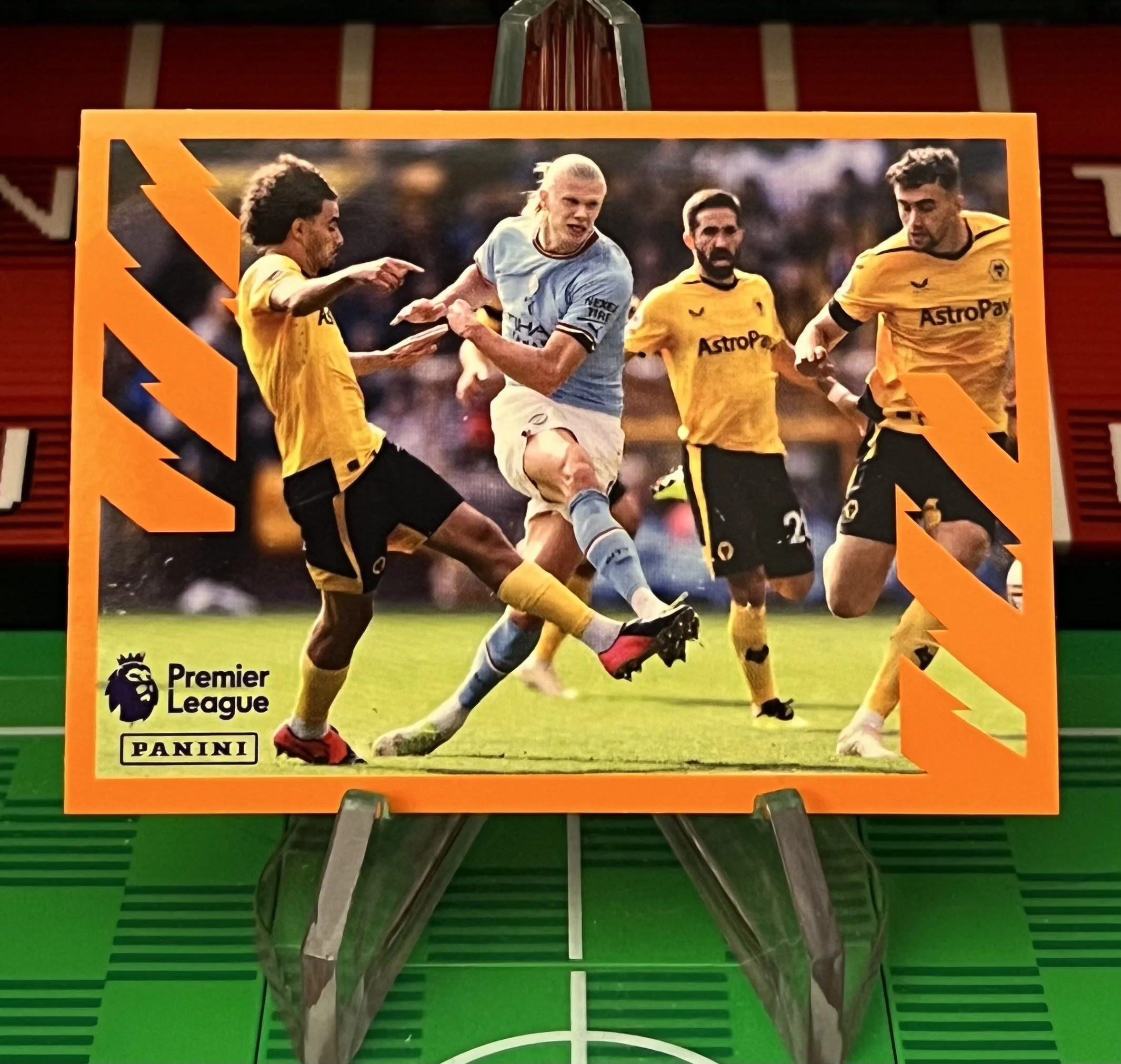 erling haaland 2023 panini celebration sticker