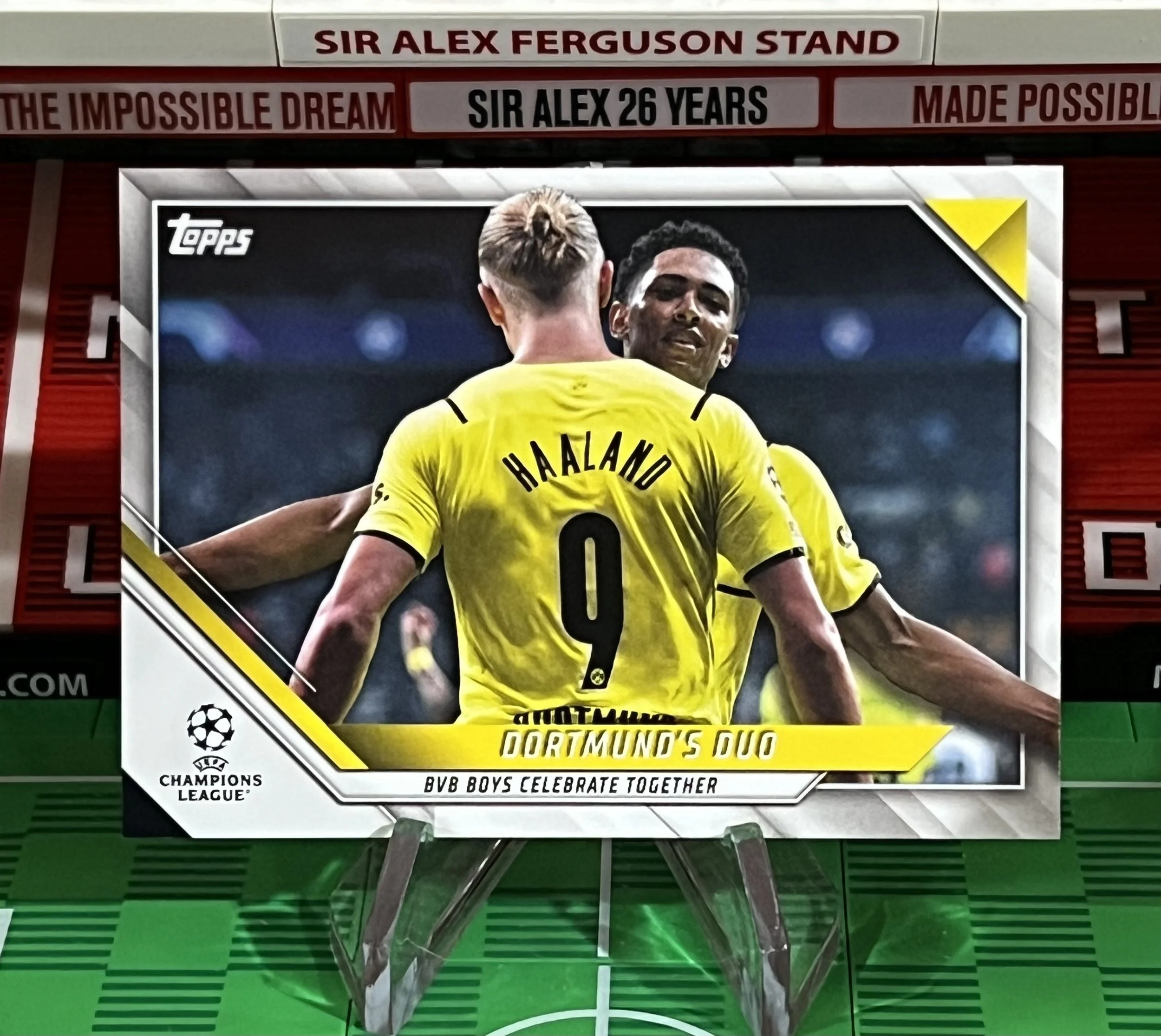 dortmunds duo 2022 topps uefa champions league card