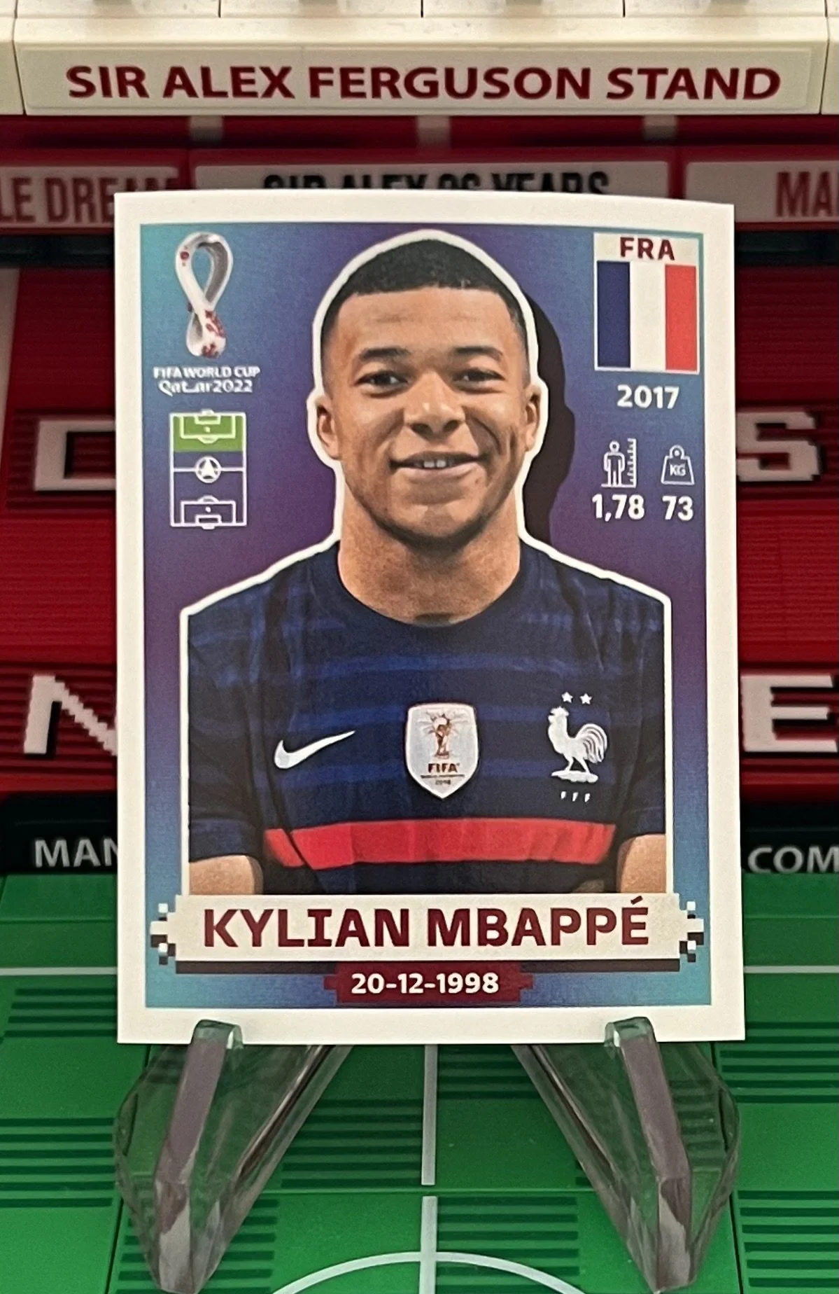 kylian mbappe world cup qatar panini sticker