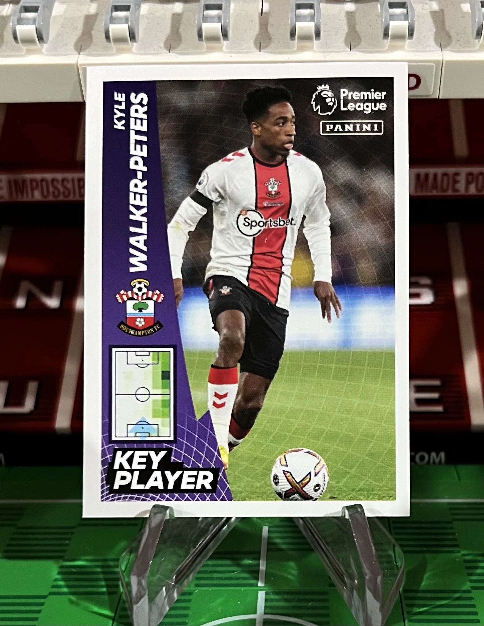 kyle walker-peters 2023 panini key player sticker