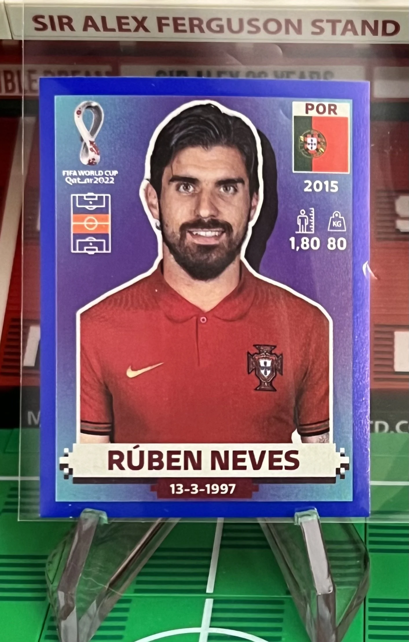 ruben neves world cup qatar panini sticker