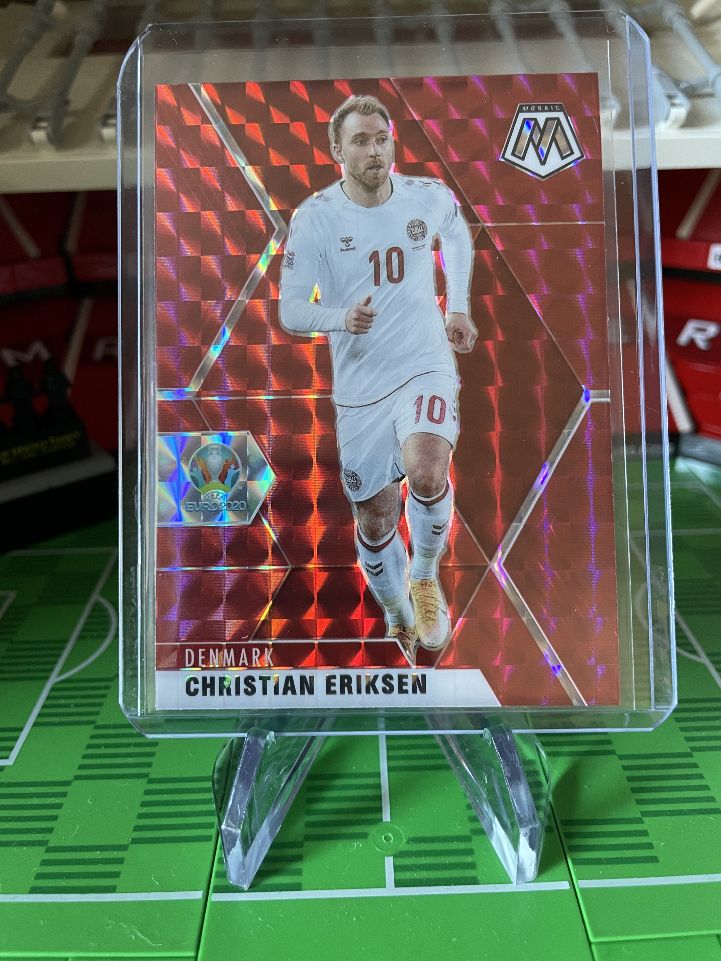 christian eriksen panini mosaic euro card