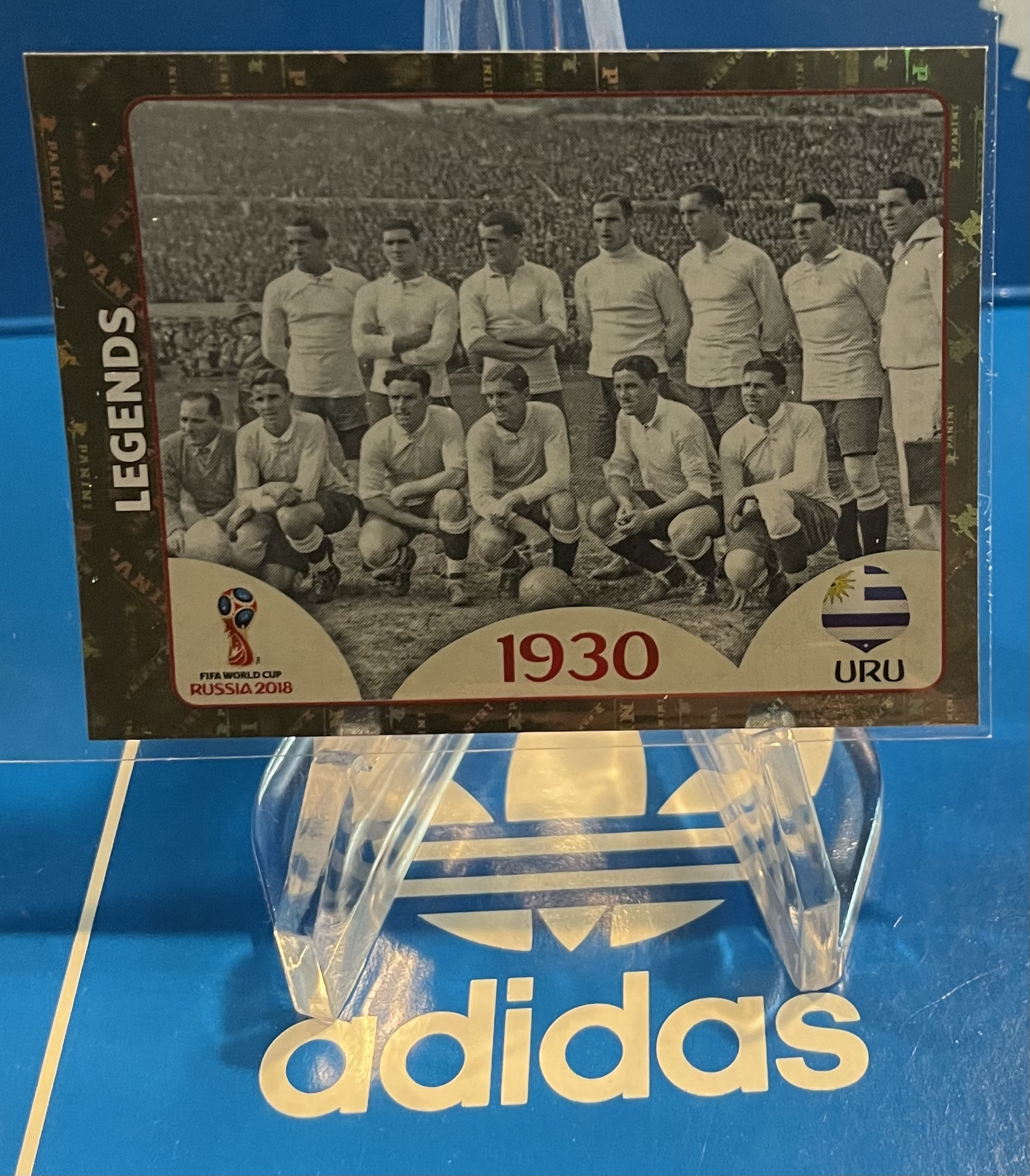 russia world cup uruguay legends card