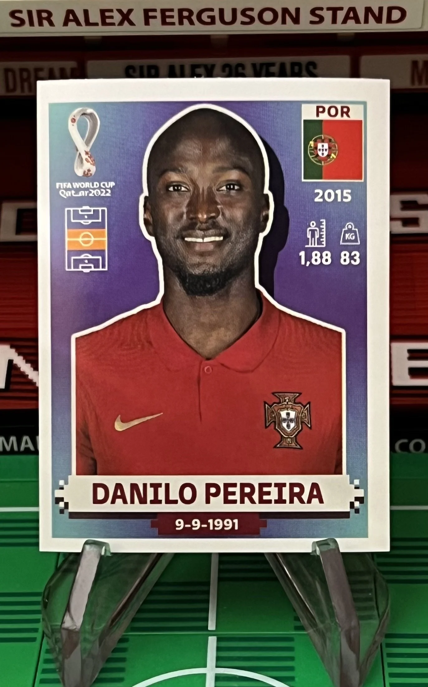 danilo pereira world cup qatar panini sticker