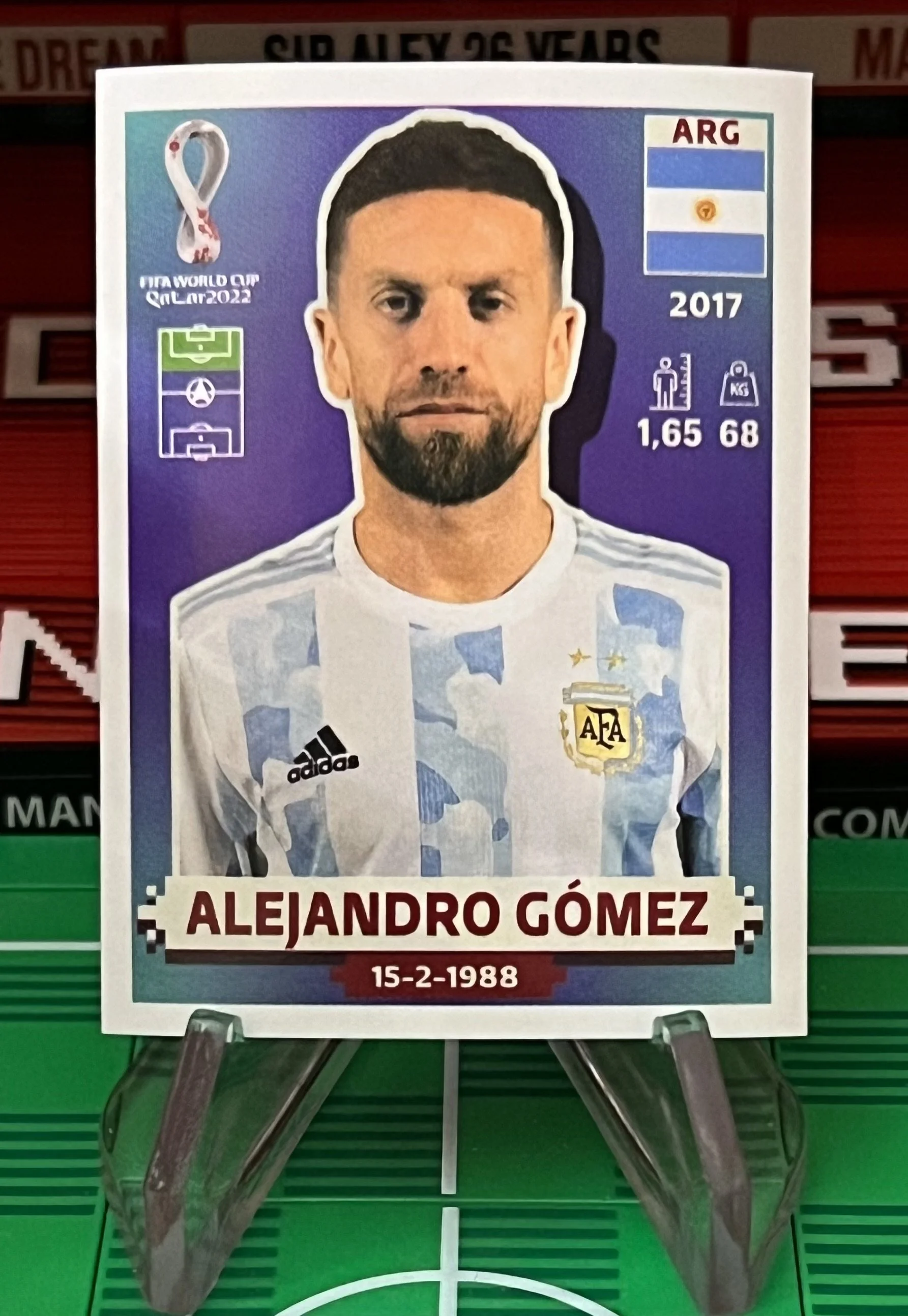 alejandro gomez world cup qatar panini sticker
