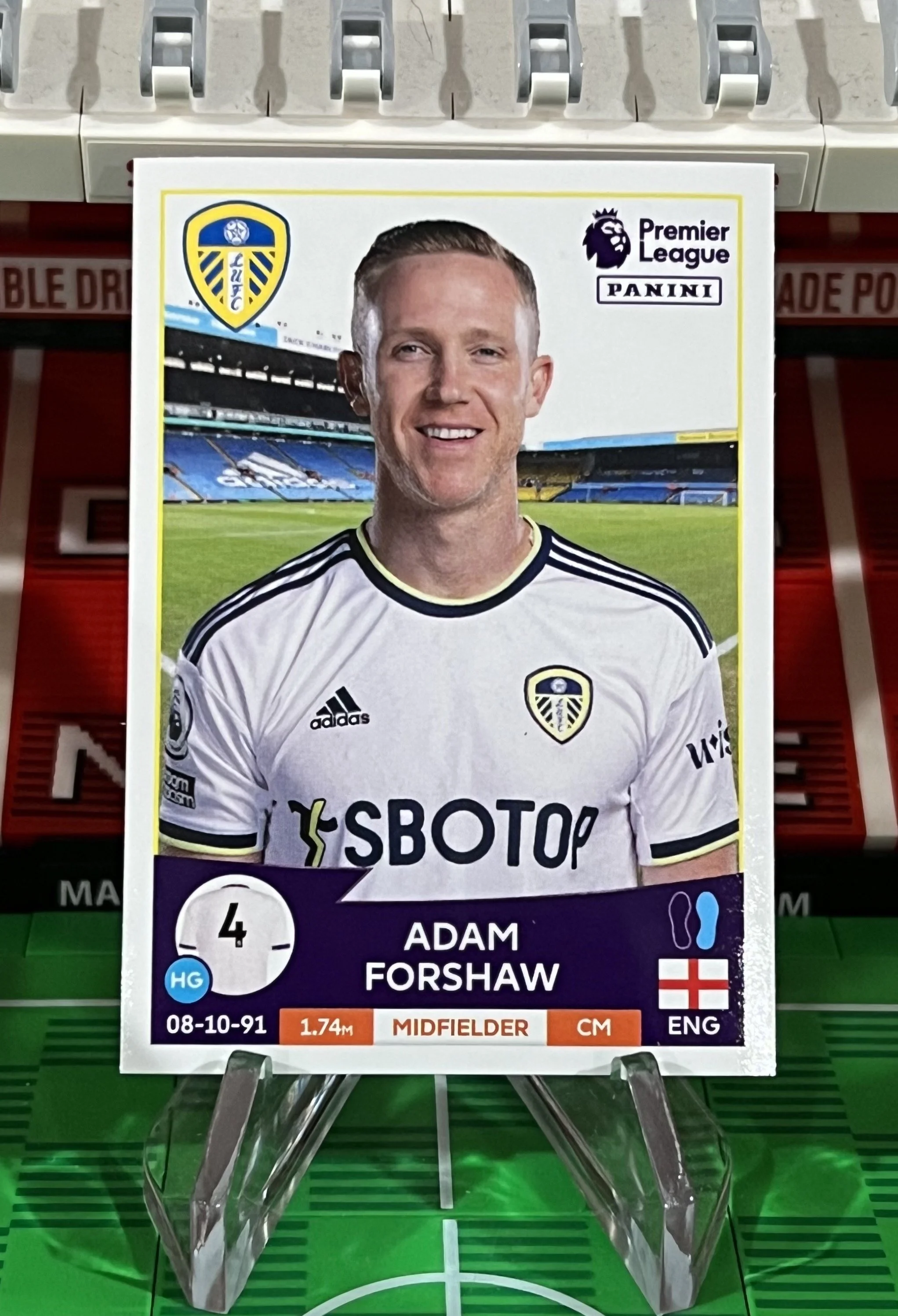 adam forshaw 2023 panini sticker