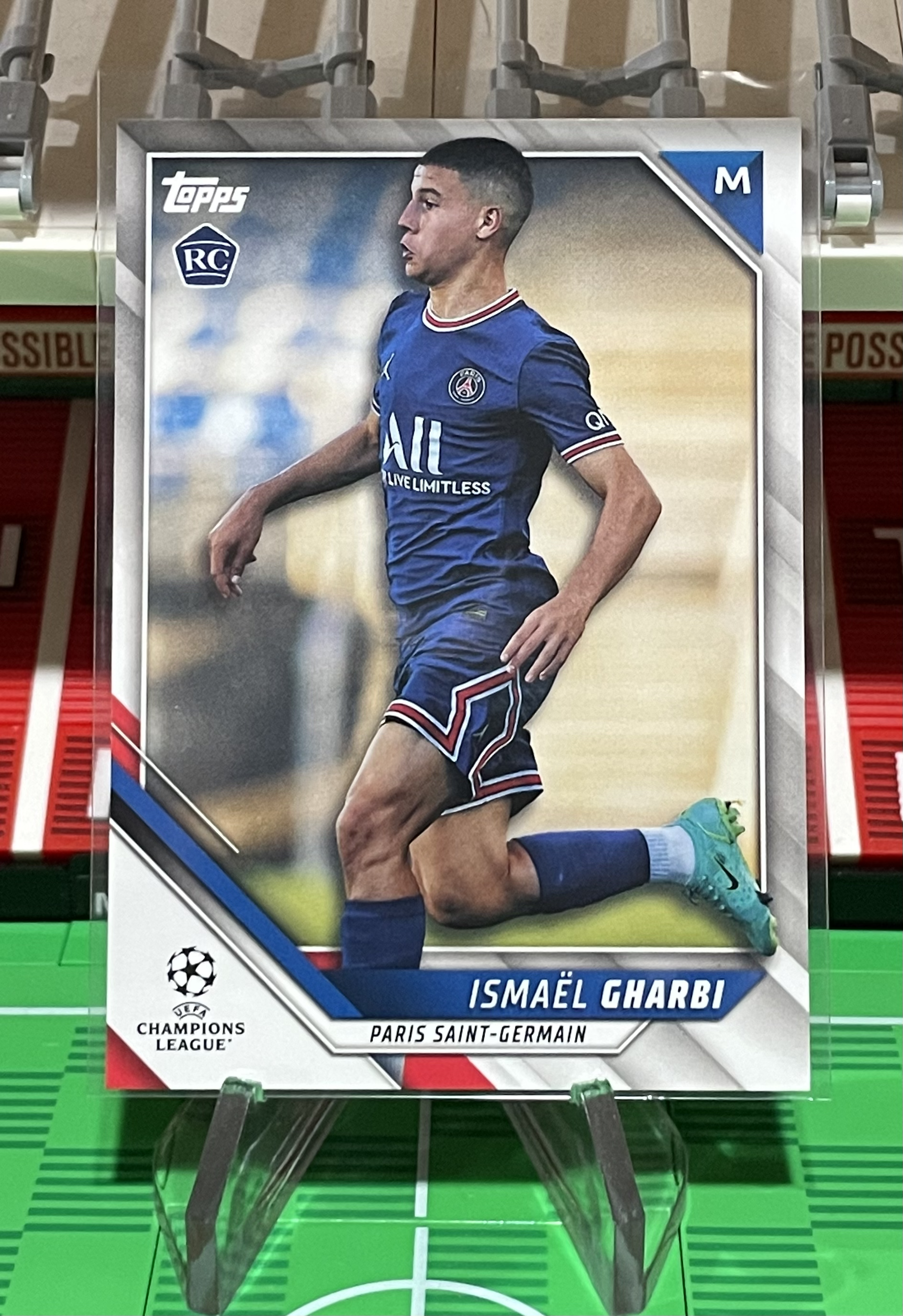 ismael gharbi rookie card 2021:22 Topps UEFA Champions League Card