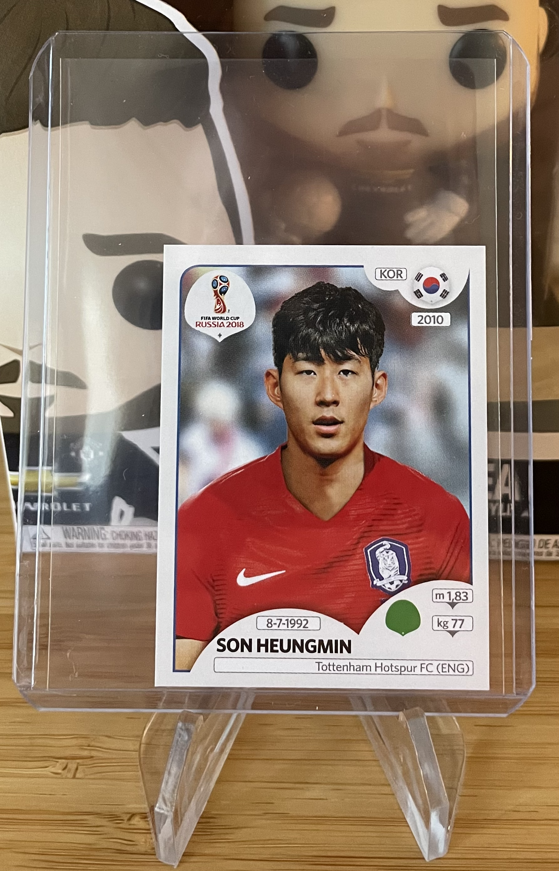 son heungmin rookie card