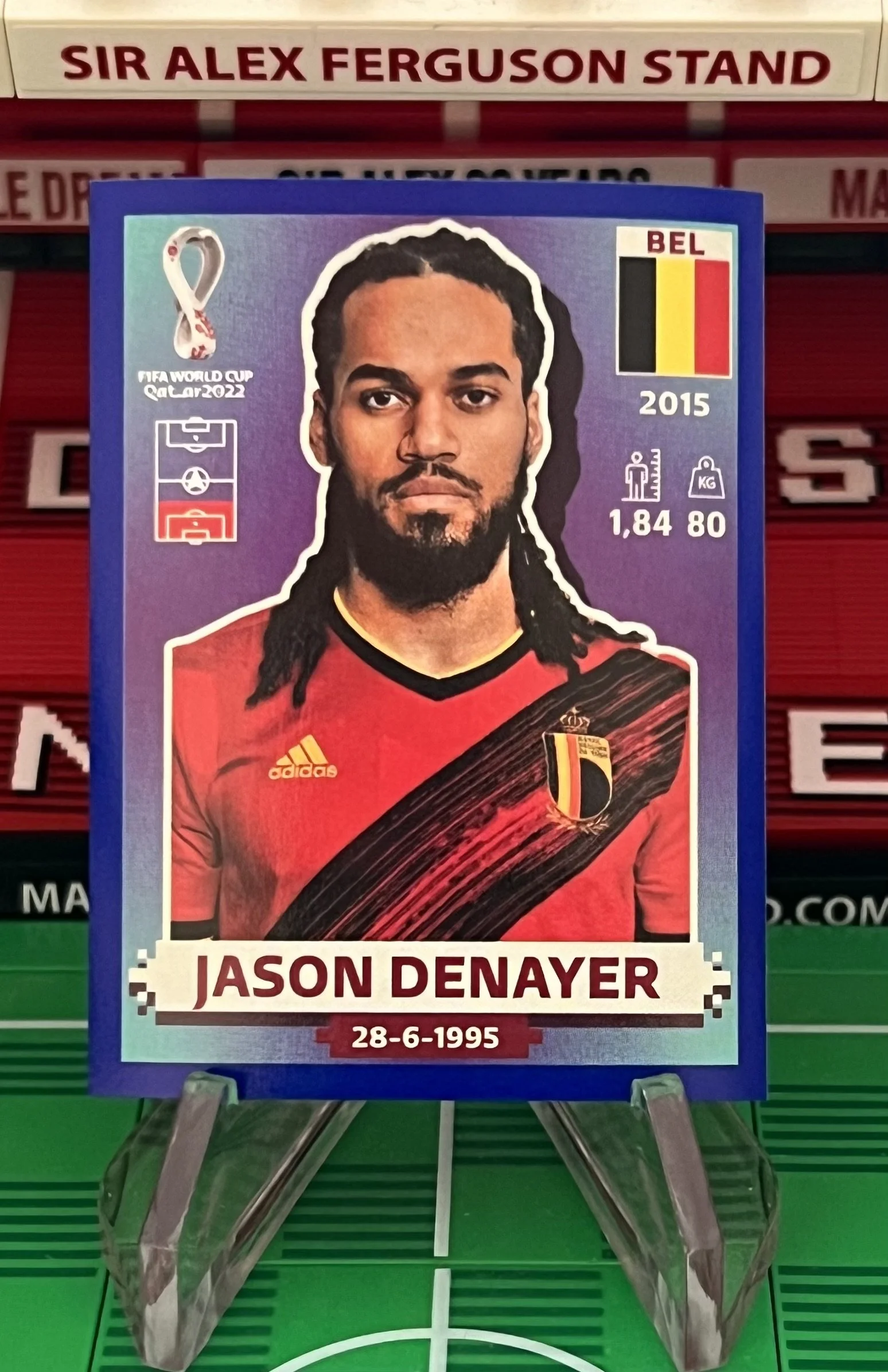 jason denayer world cup qatar panini sticker