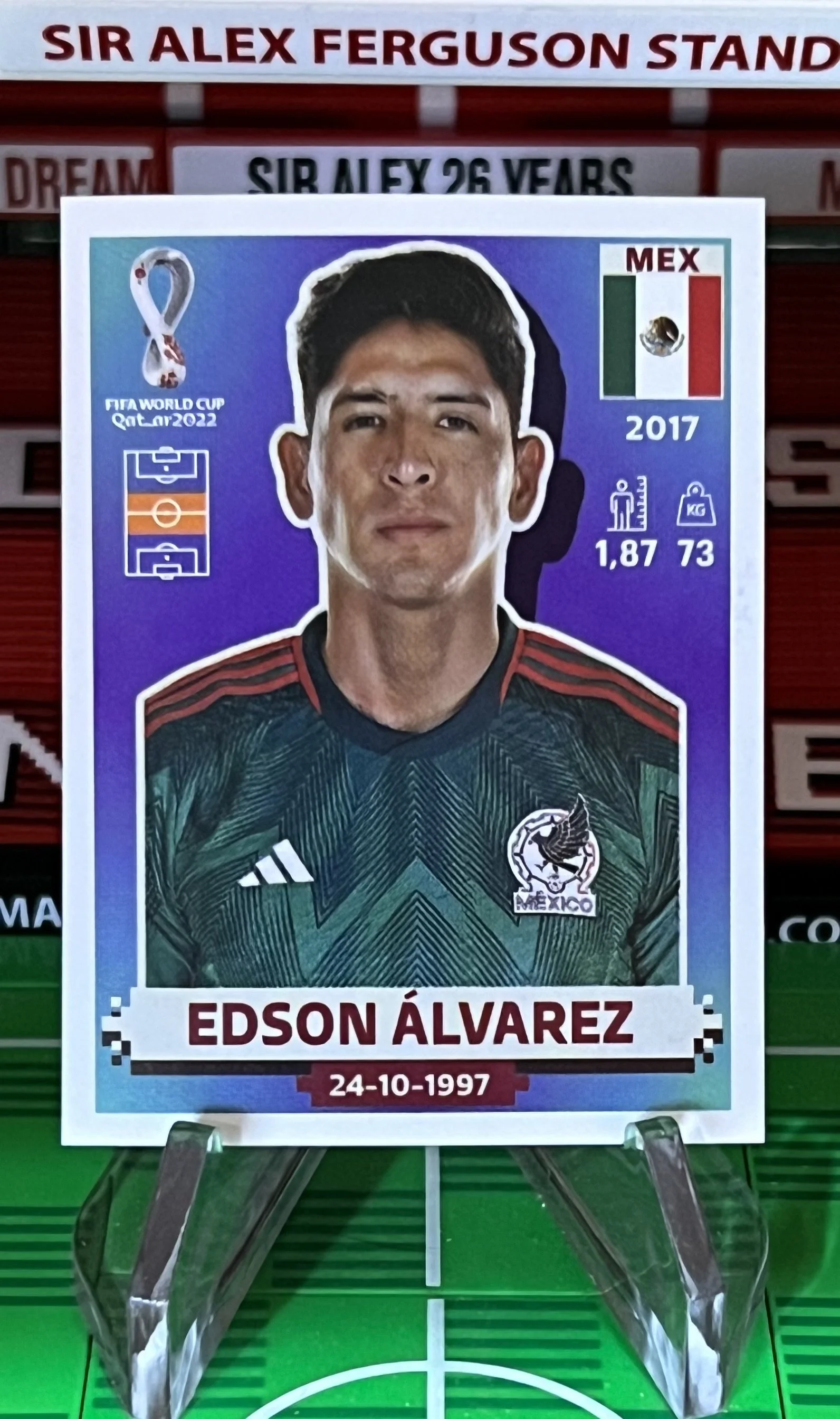 edson alvarez world cup qatar panini sticker