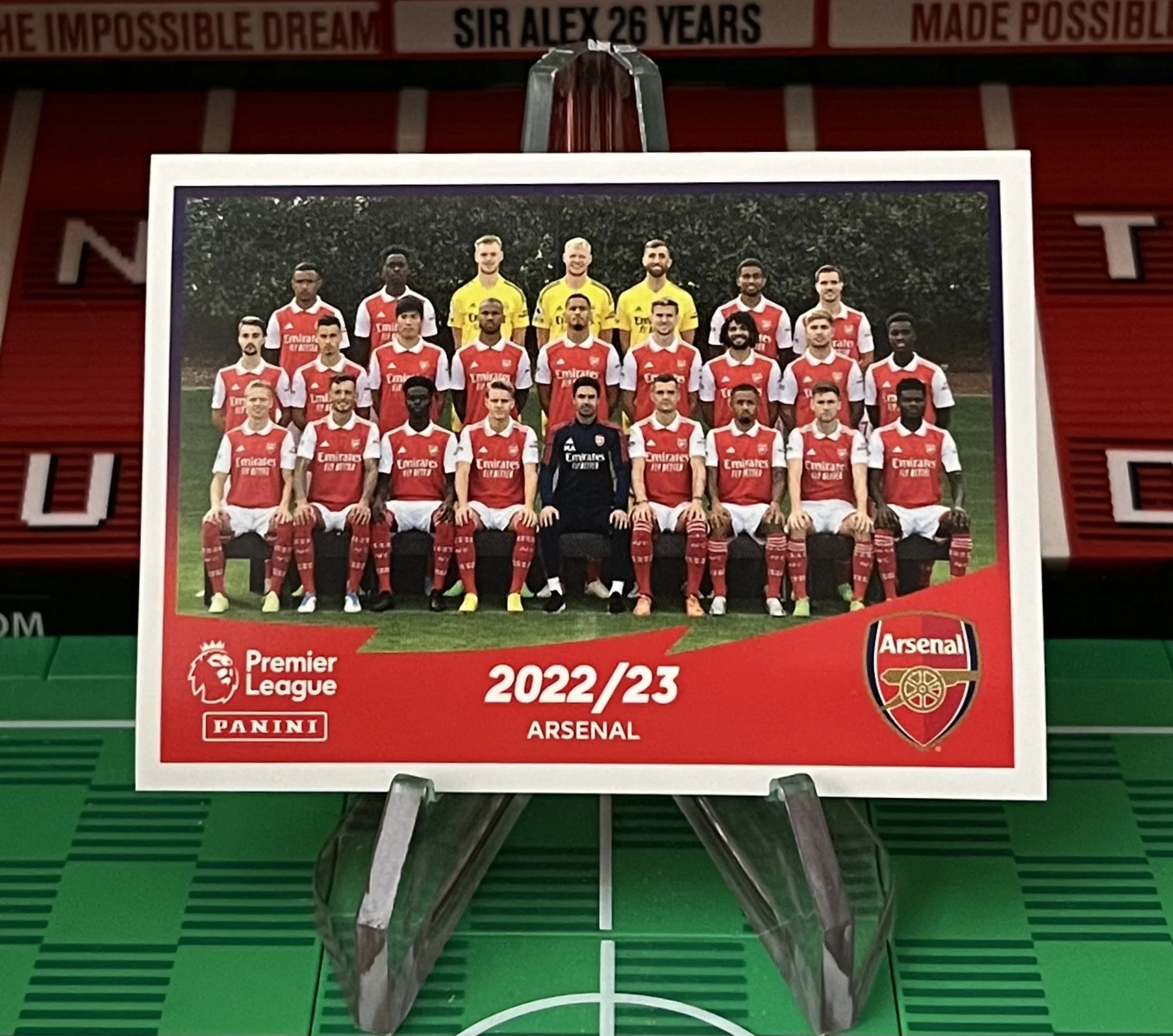 arsenal 2023 panini team sticker