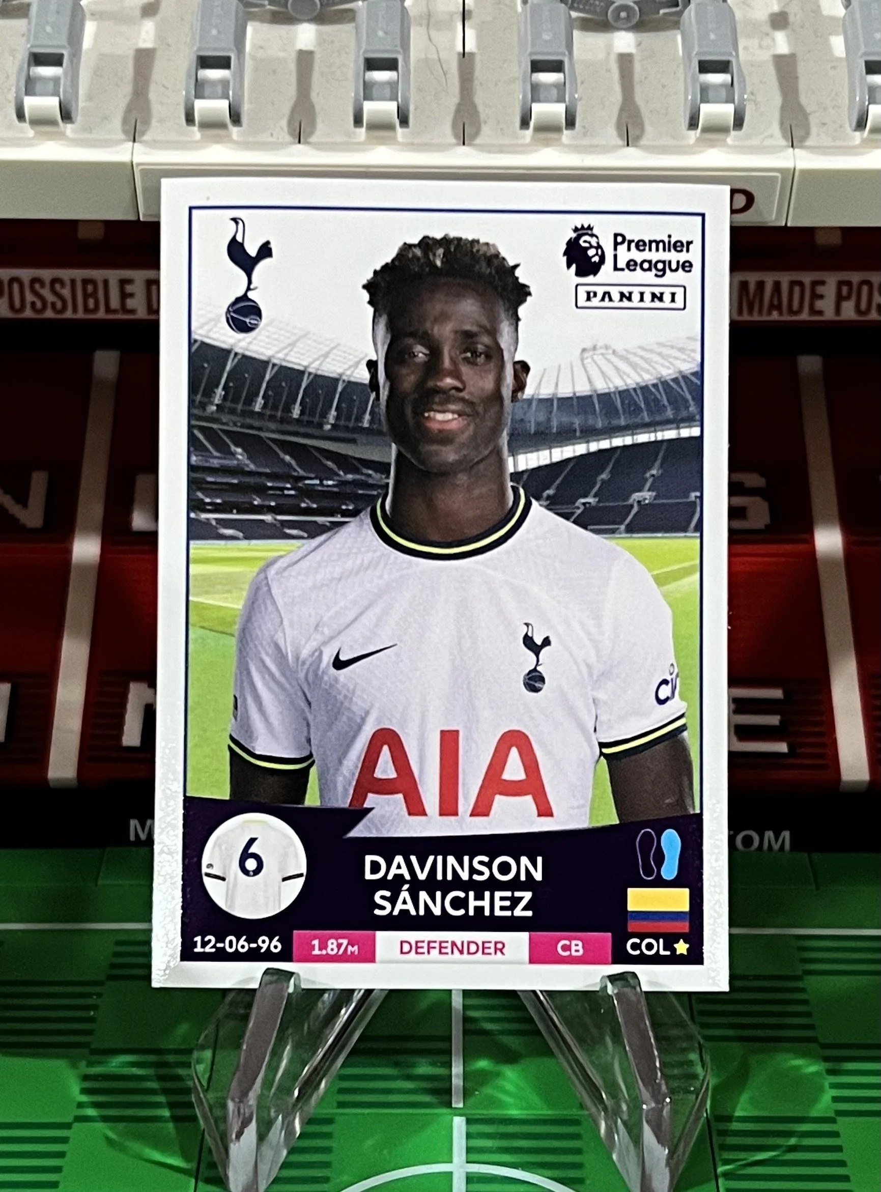 davinson sanchez 2023 panini sticker