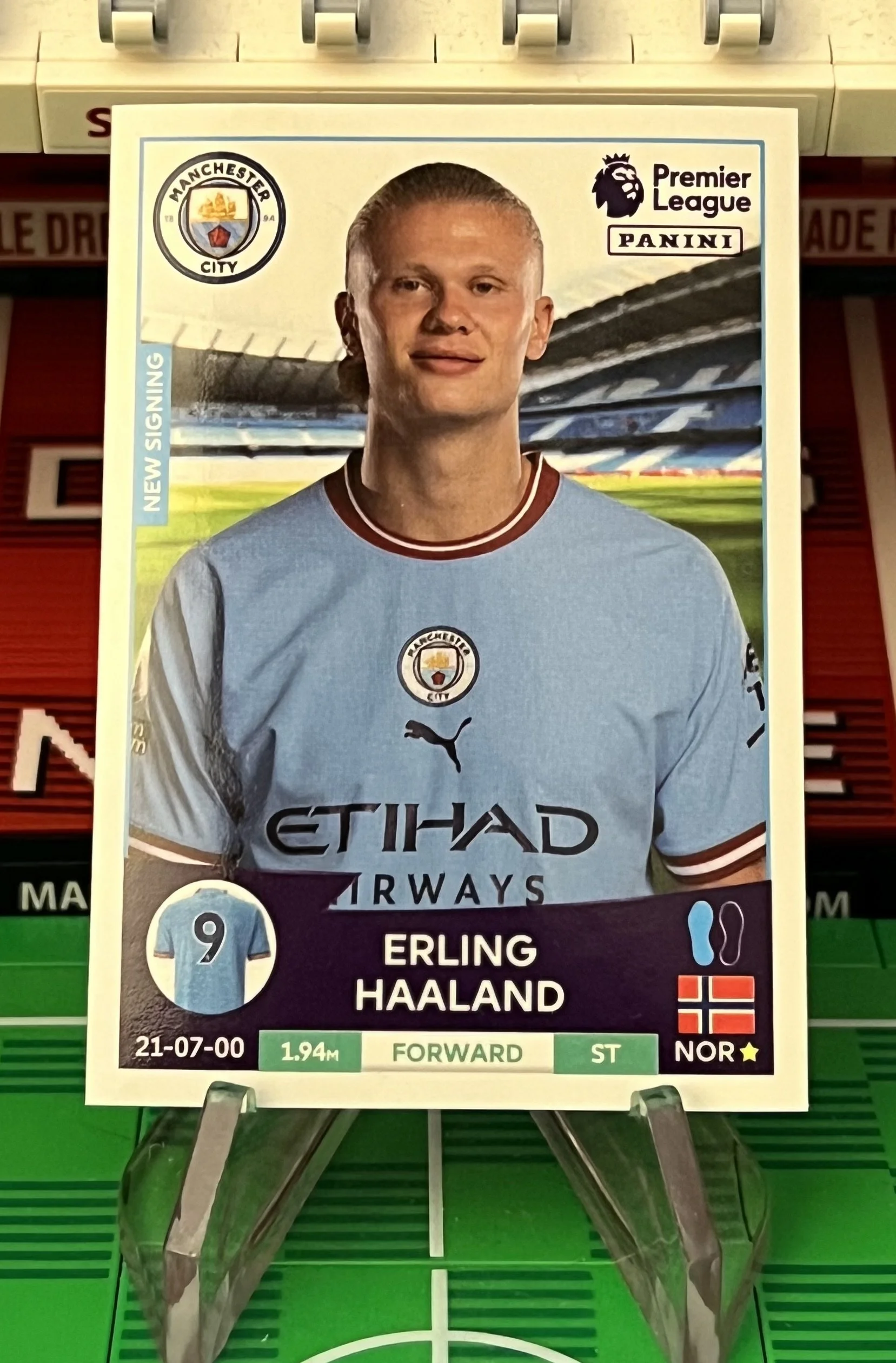 erling haaland 2023 panini sticker