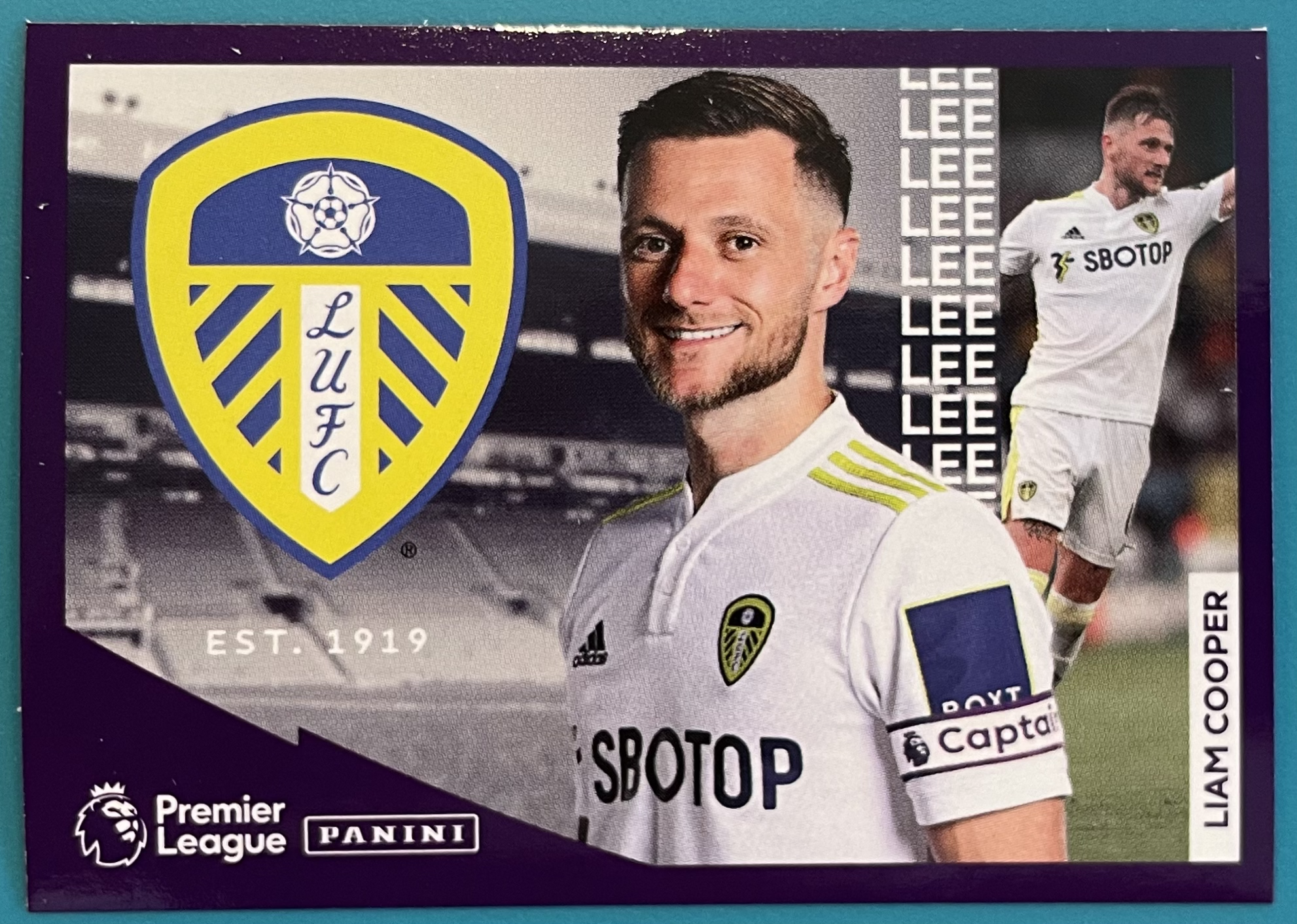 liam cooper 2022 panini sticker