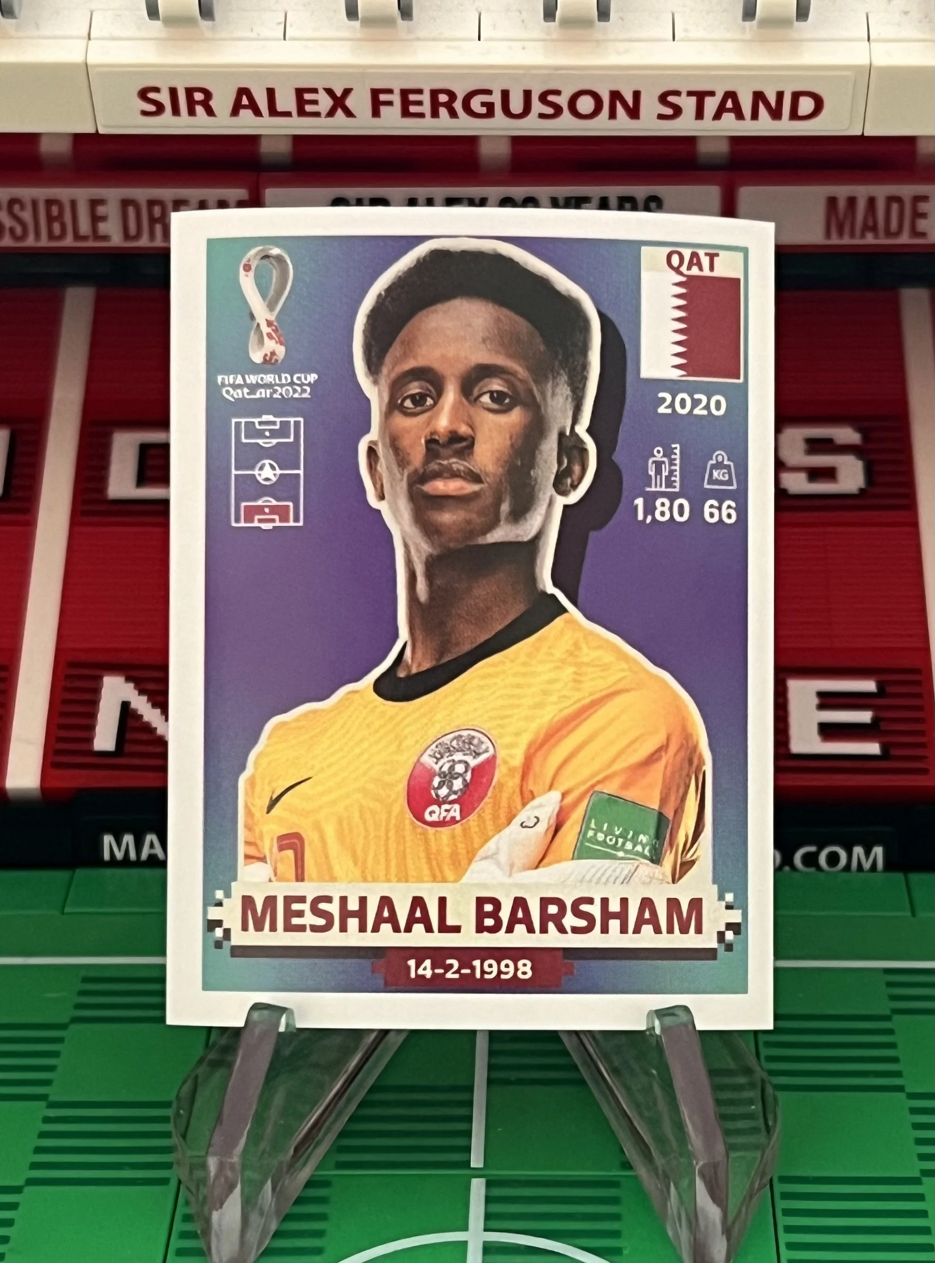 meshaal barsham world cup qatar panini sticker