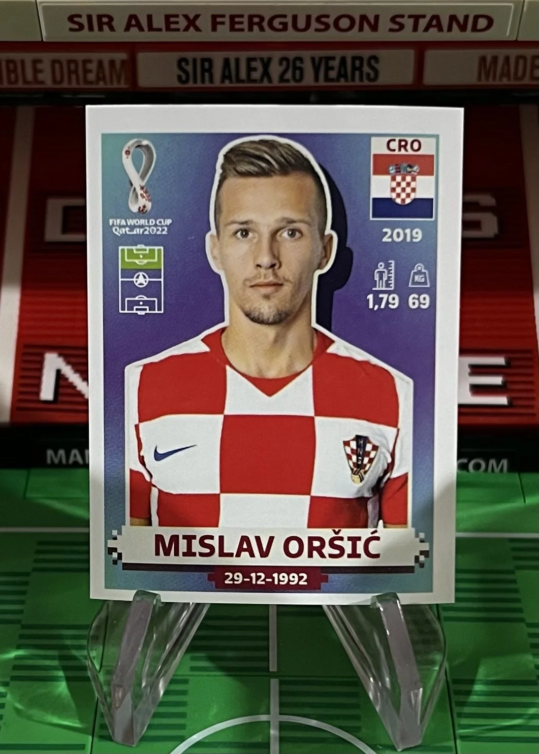 mislav orsic world cup qatar panini sticker