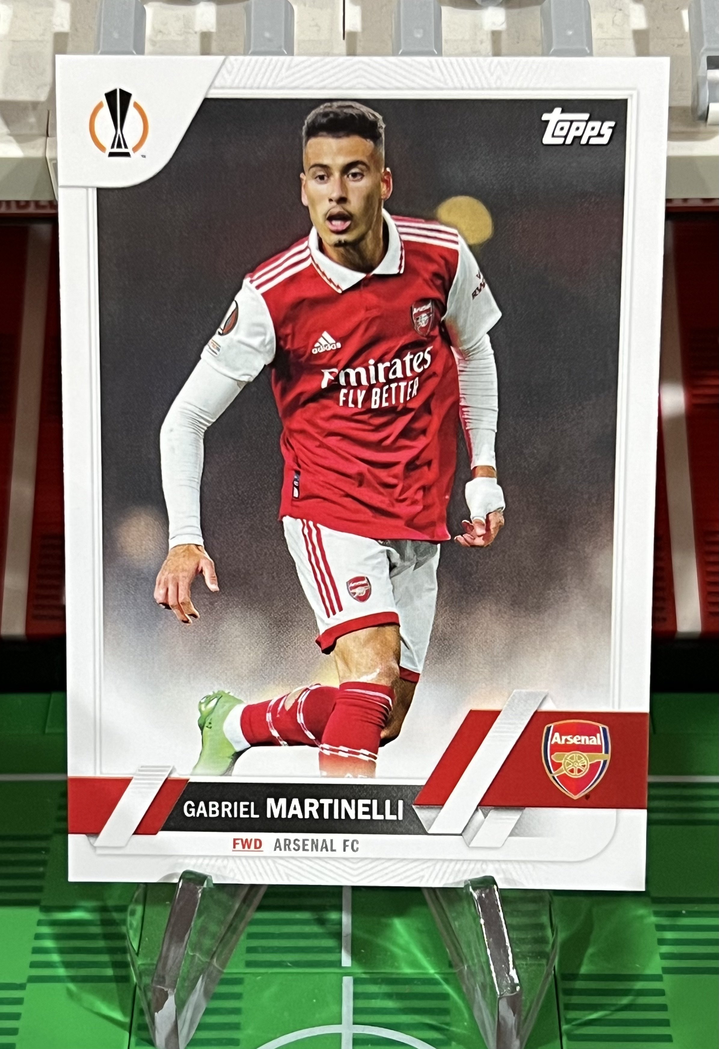 gabriel martinelli 2023 Topps UEFA Club Competitions Card