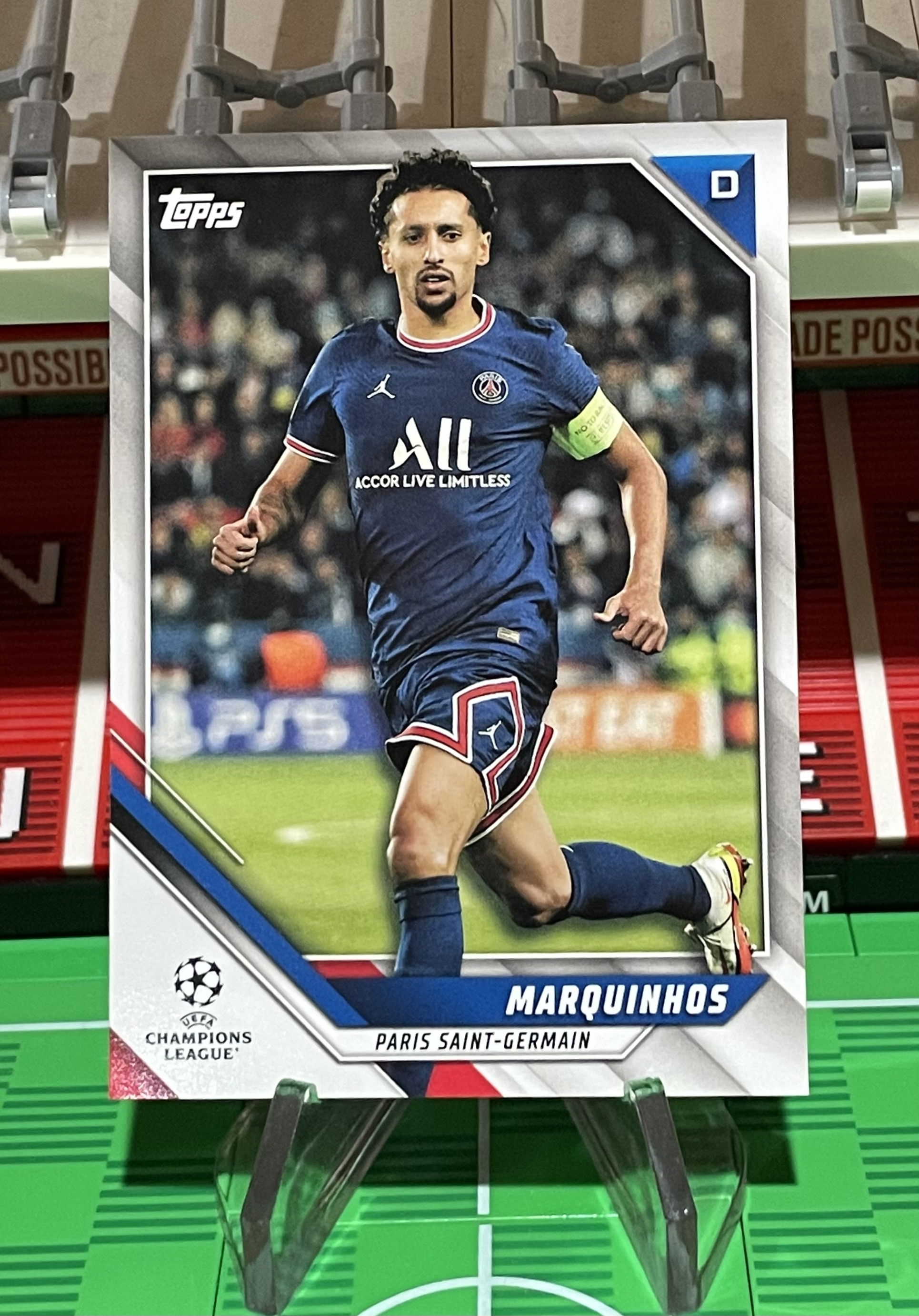 marquinos 2021:22 Topps UEFA Champions League Card