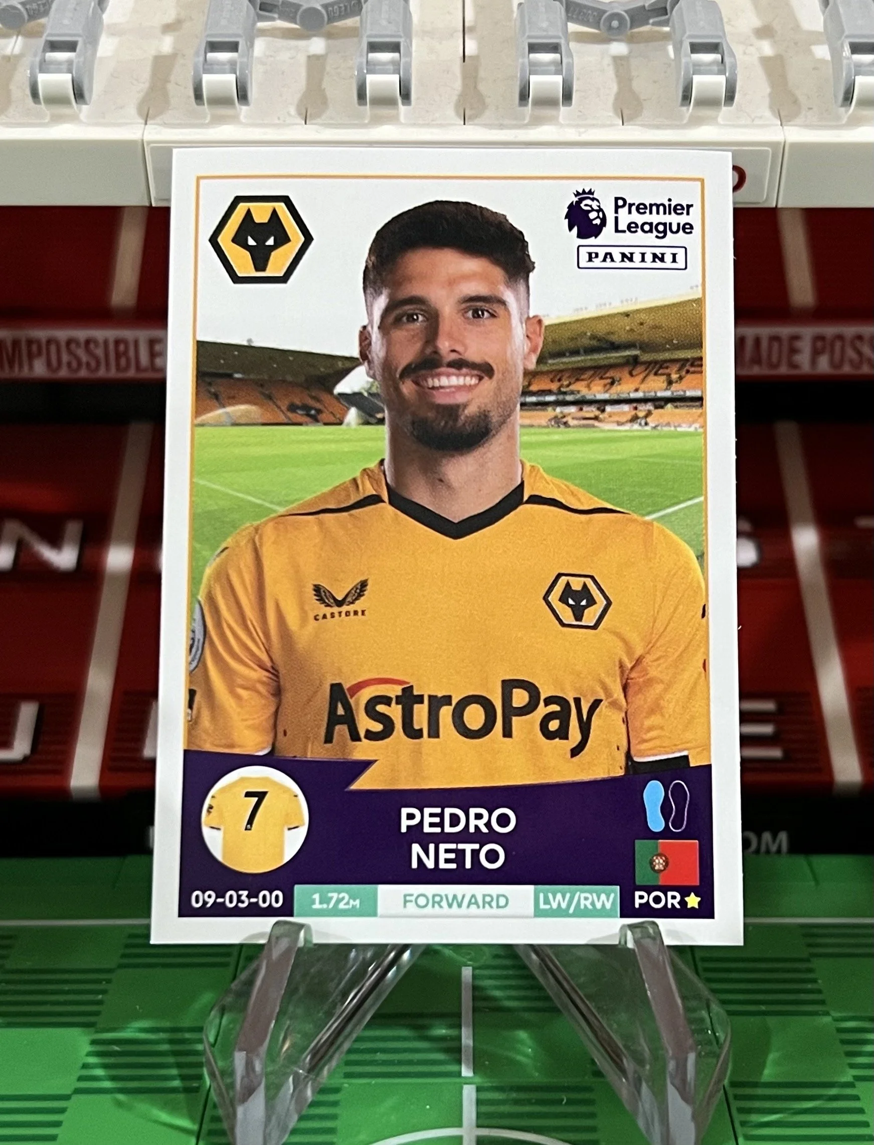 pedro neto 2023 panini sticker