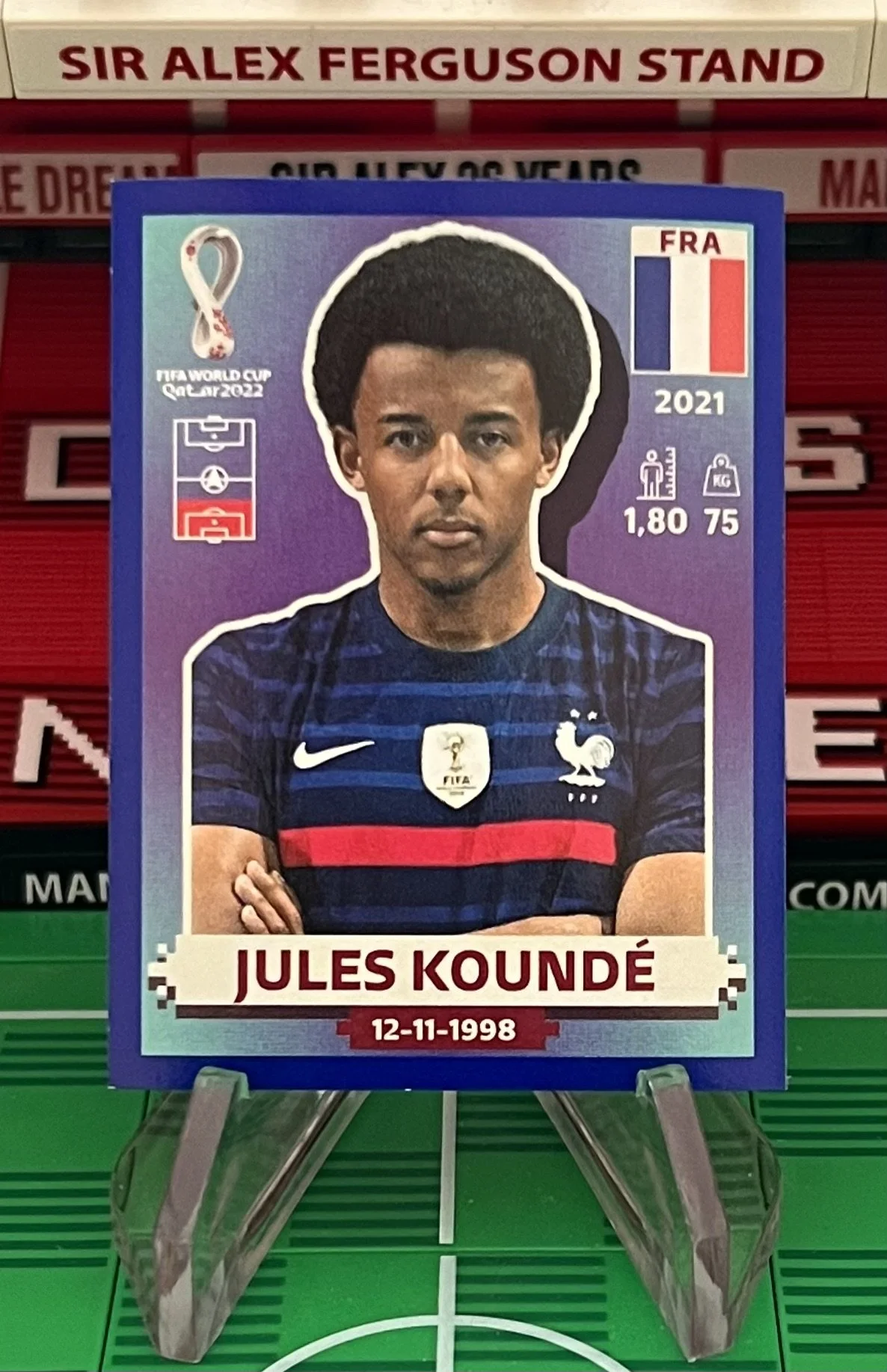 jules kounde world cup qatar panini sticker