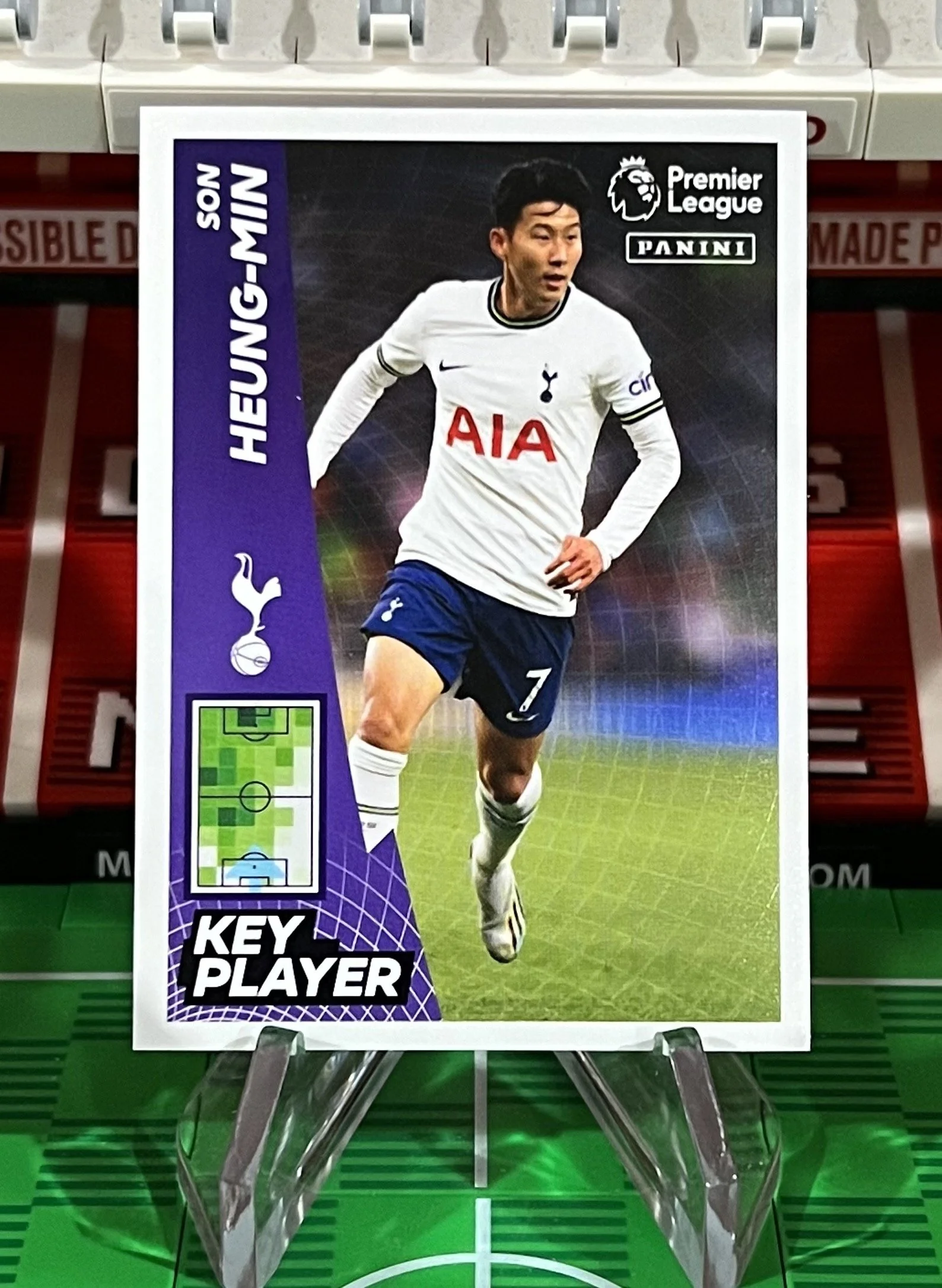 son heung min 2023 panini key player sticker