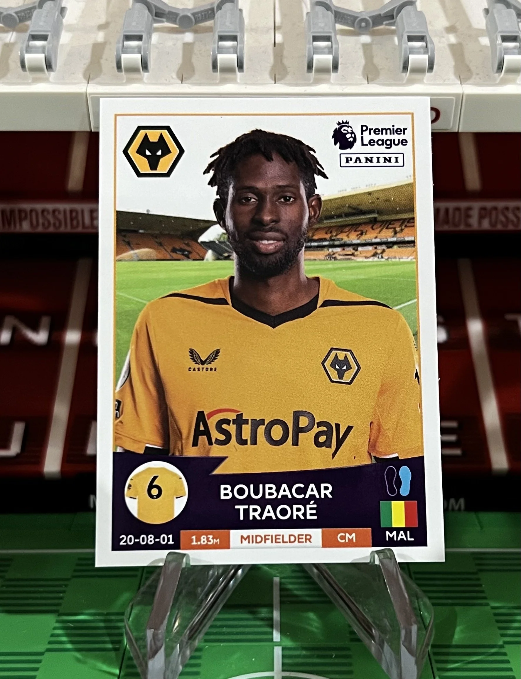 boubacar traore 2023 panini sticker