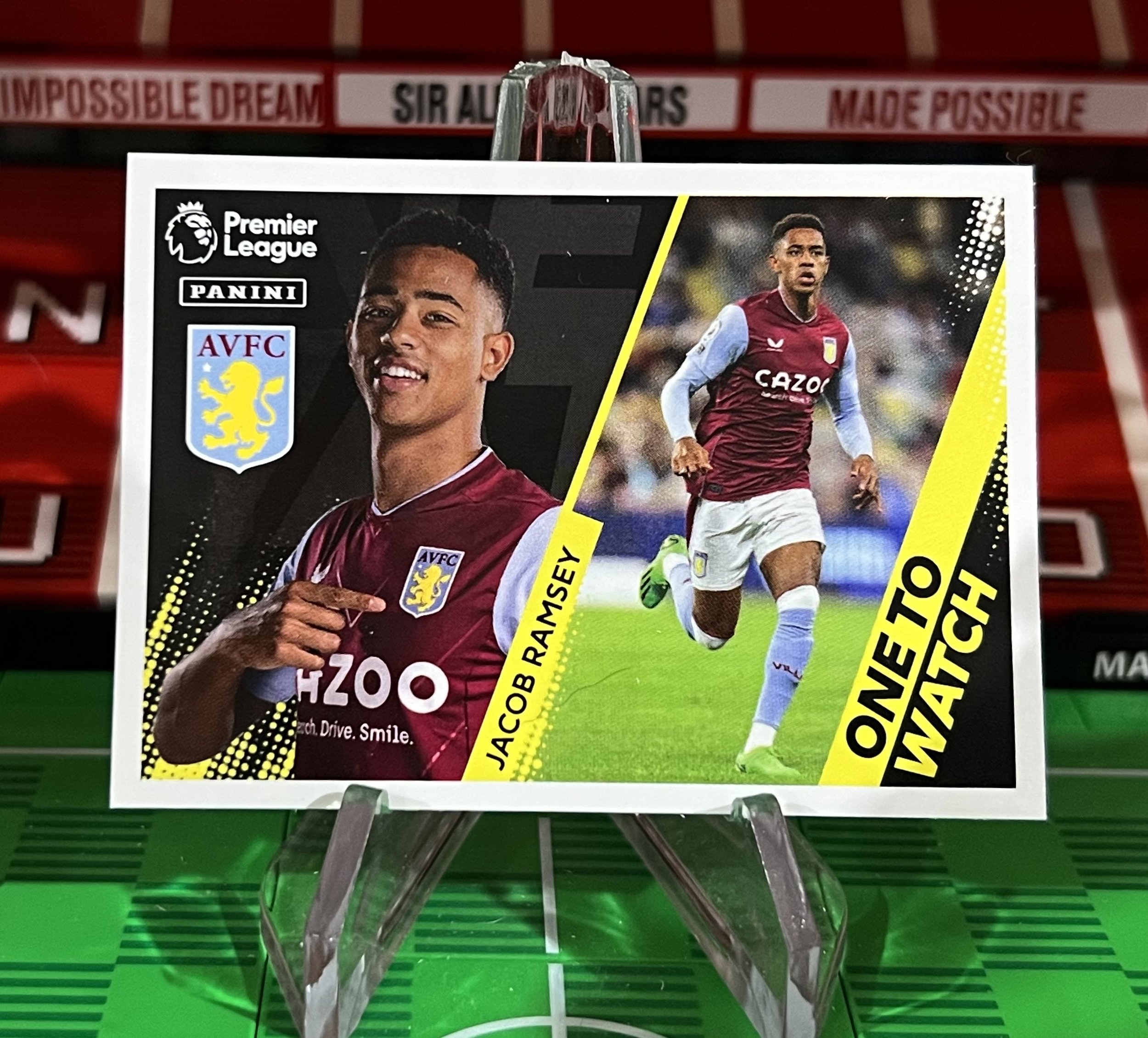 jacob ramsey 2023 panini one to watch sticker