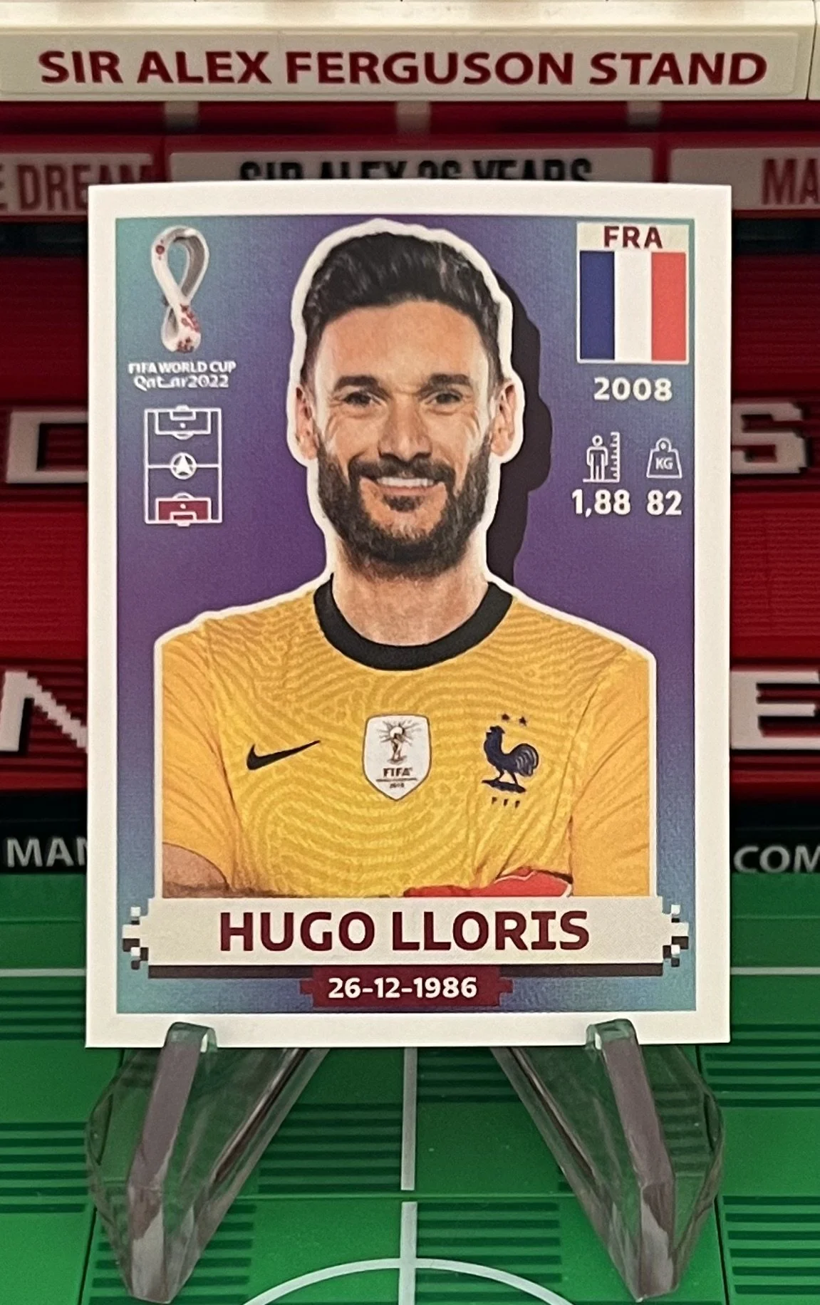 hugo lloris world cup qatar panini sticker