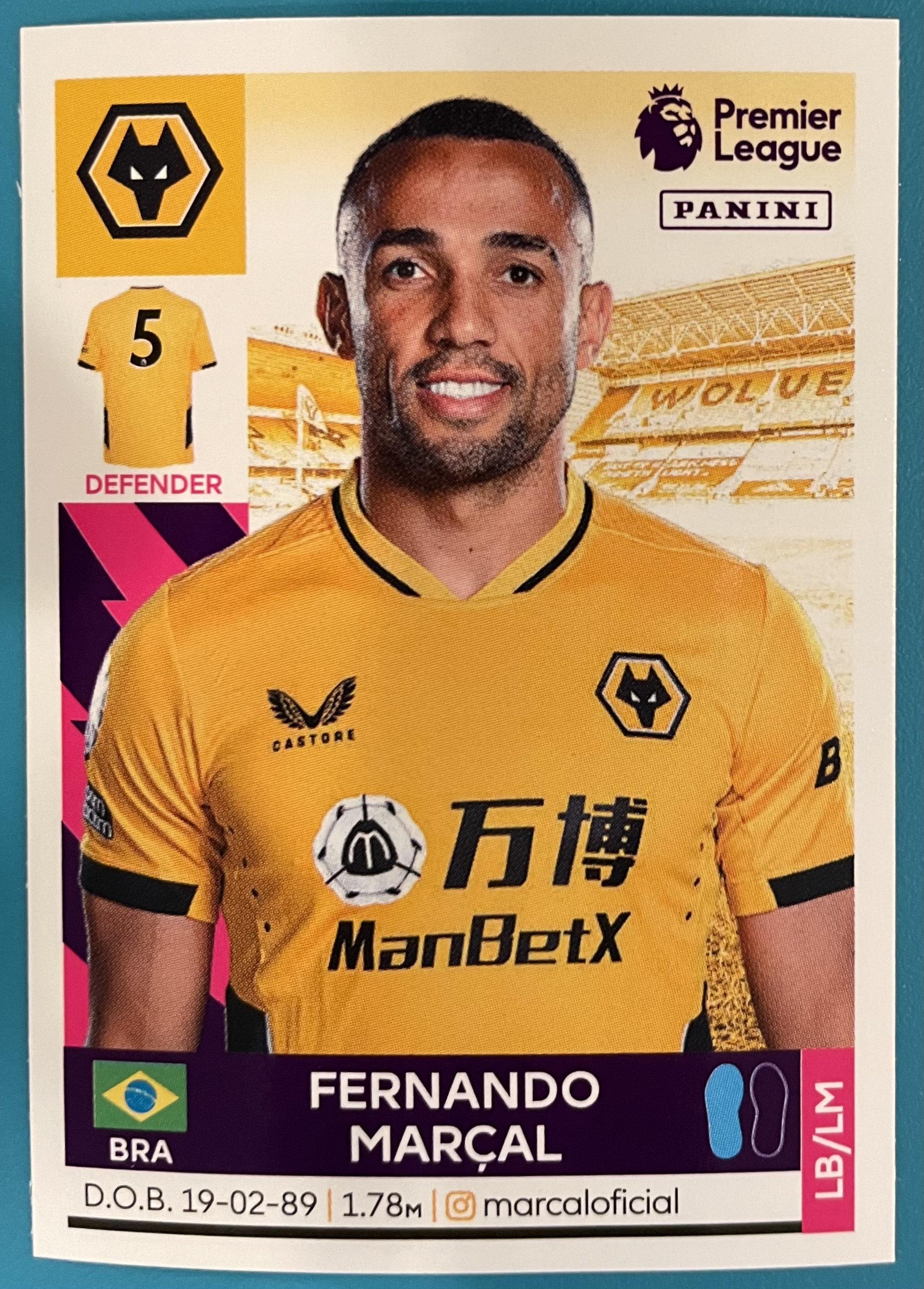 fernando marcal 2022 panini sticker