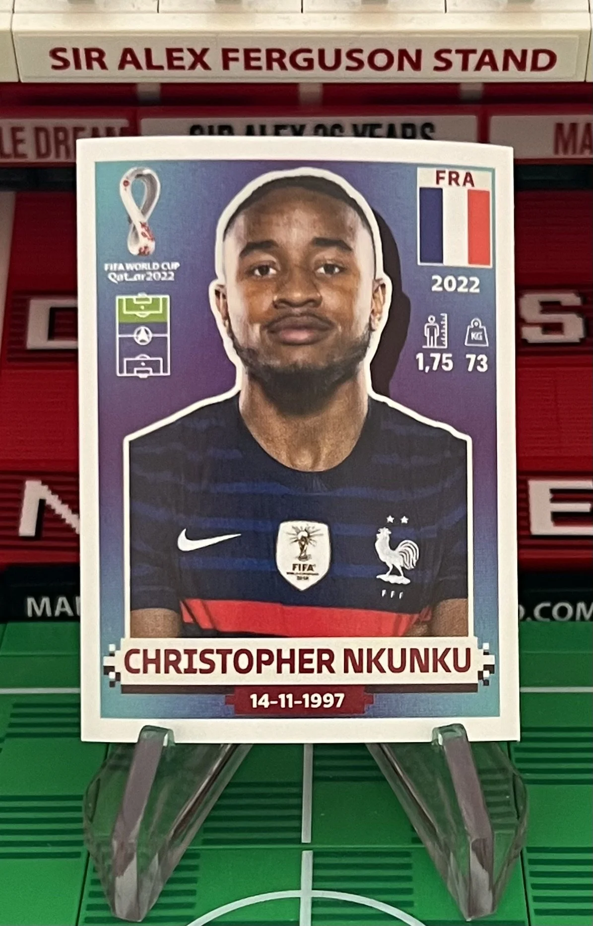 christopher nkunku world cup qatar panini sticker