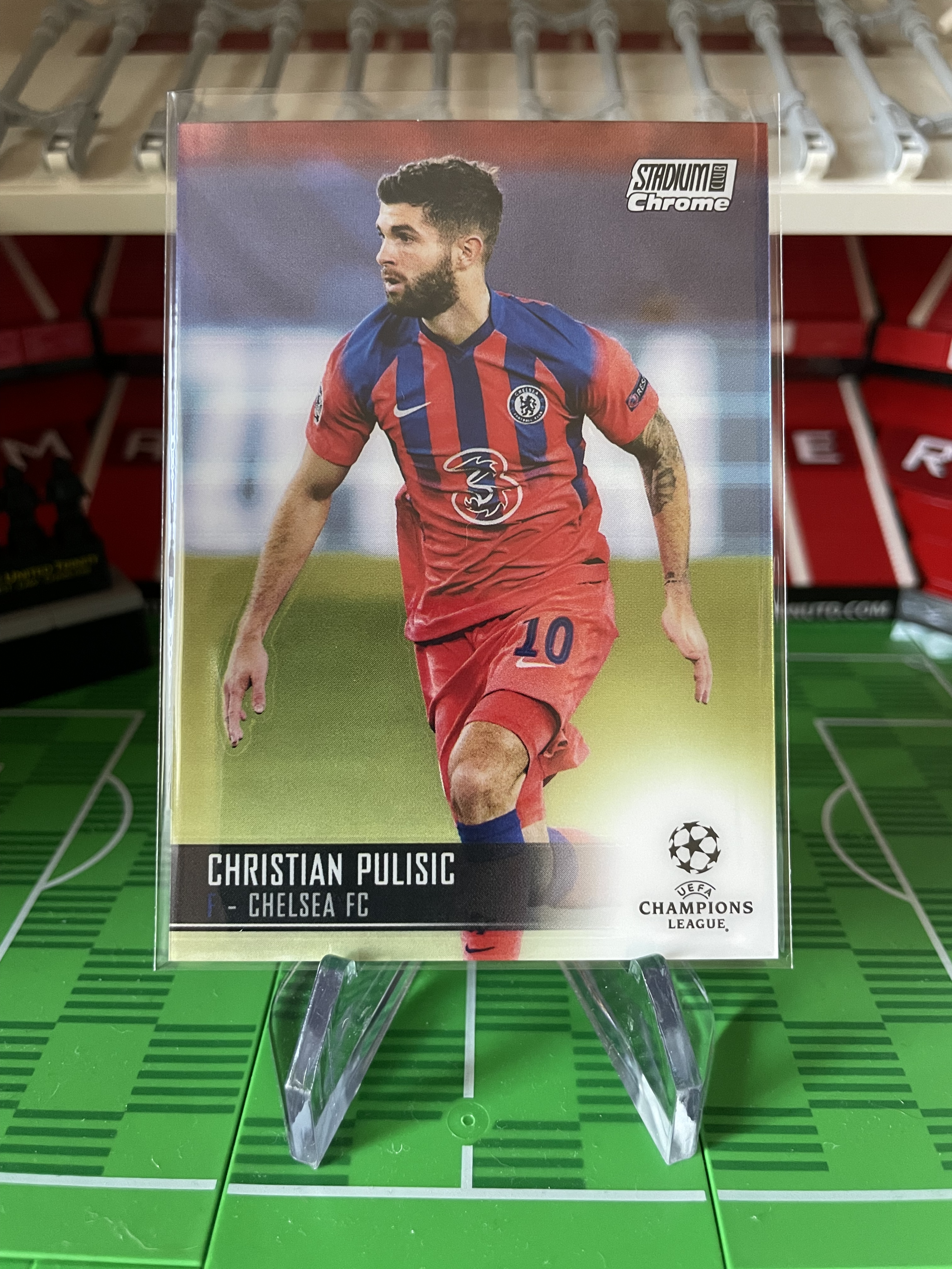 christian Pulisic topps stadium club card