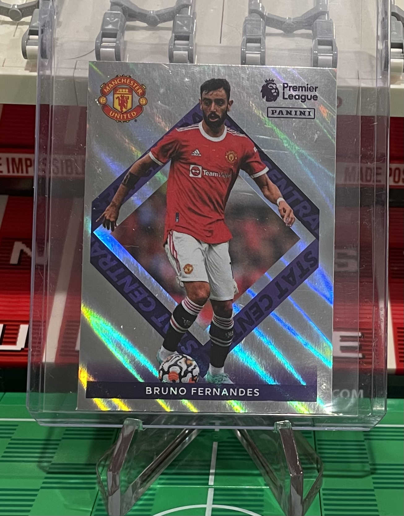 bruno fernandes 2022 panini premier league sticker