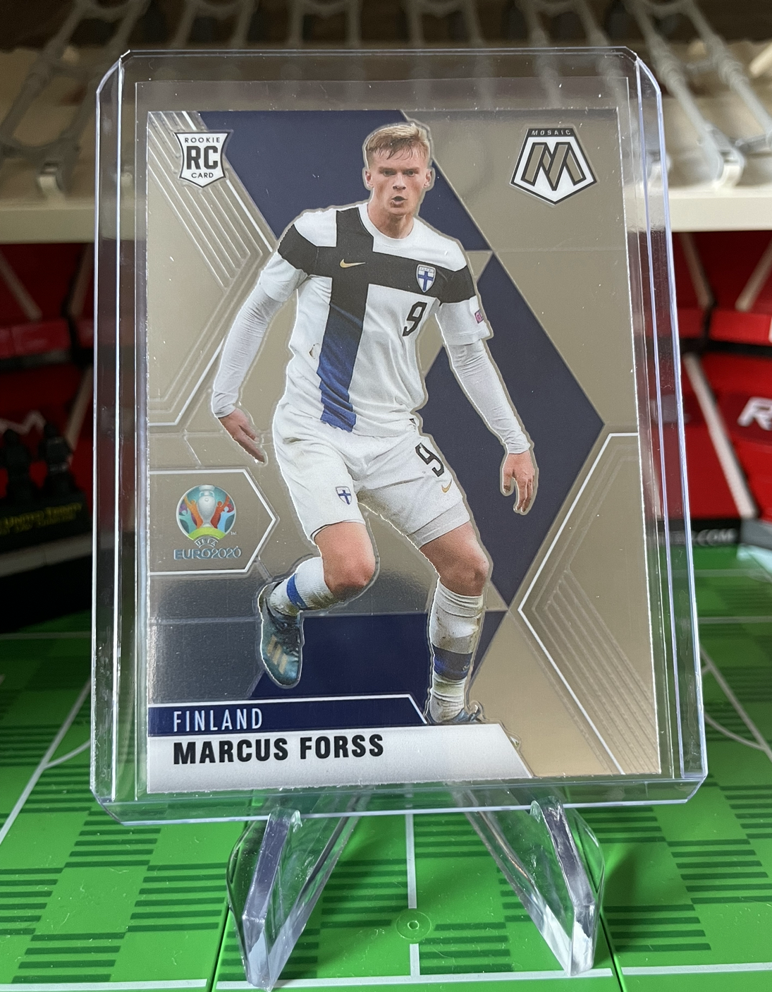 marcus forss rookie card panini monaic euro 2020