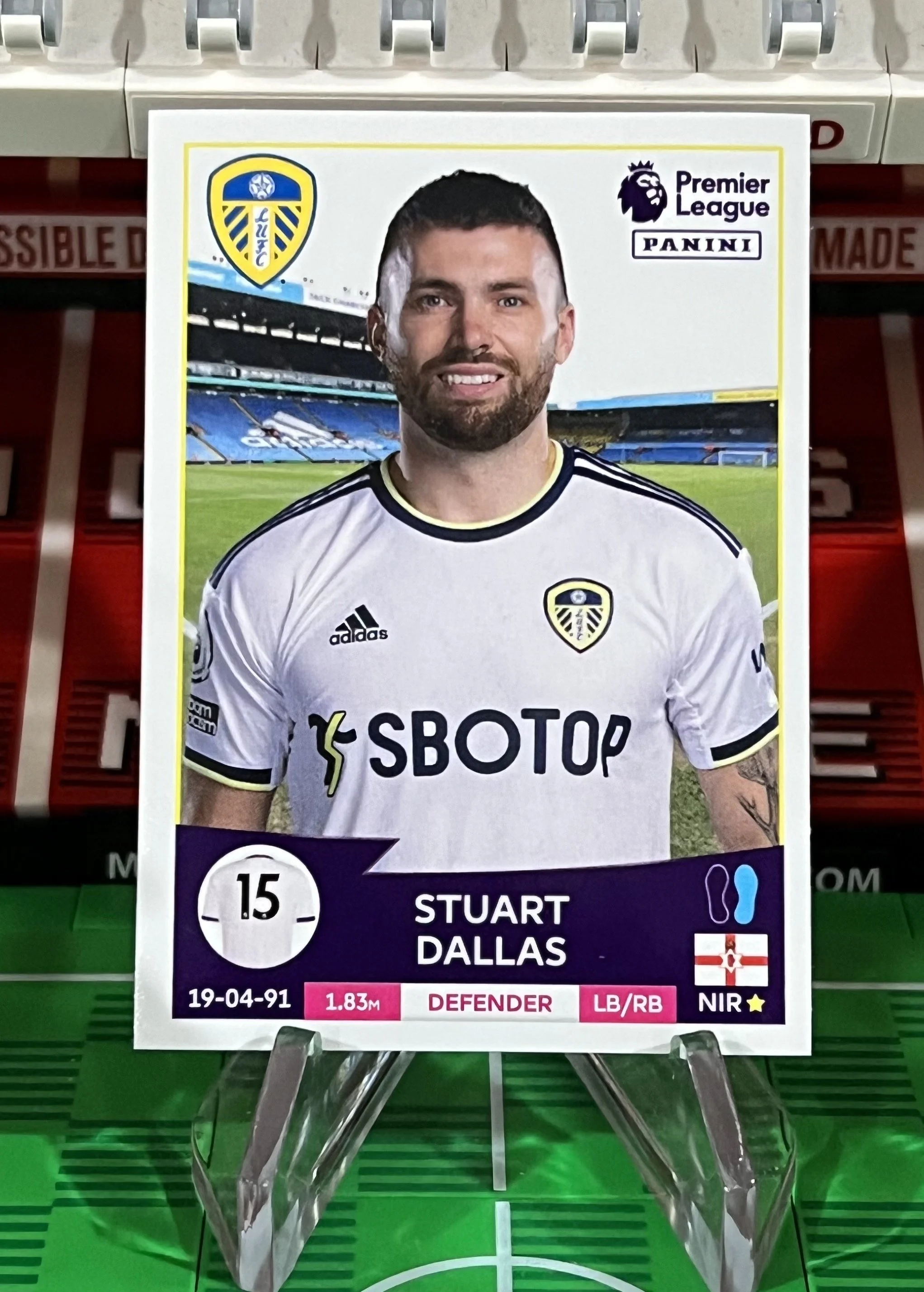 stuart dallas 2023 panini sticker