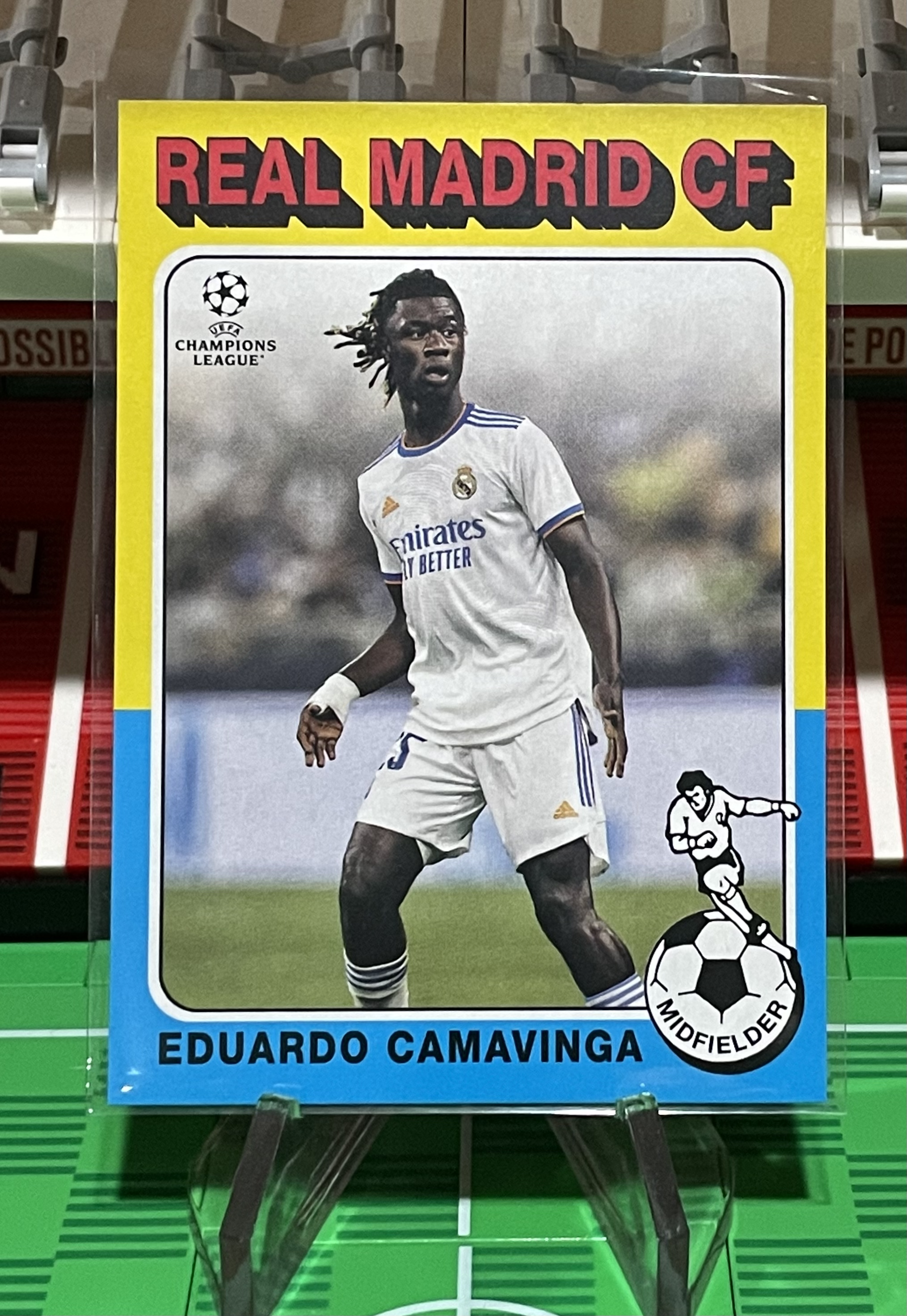 eduardo camavinga 2022 topps uefa champions league card