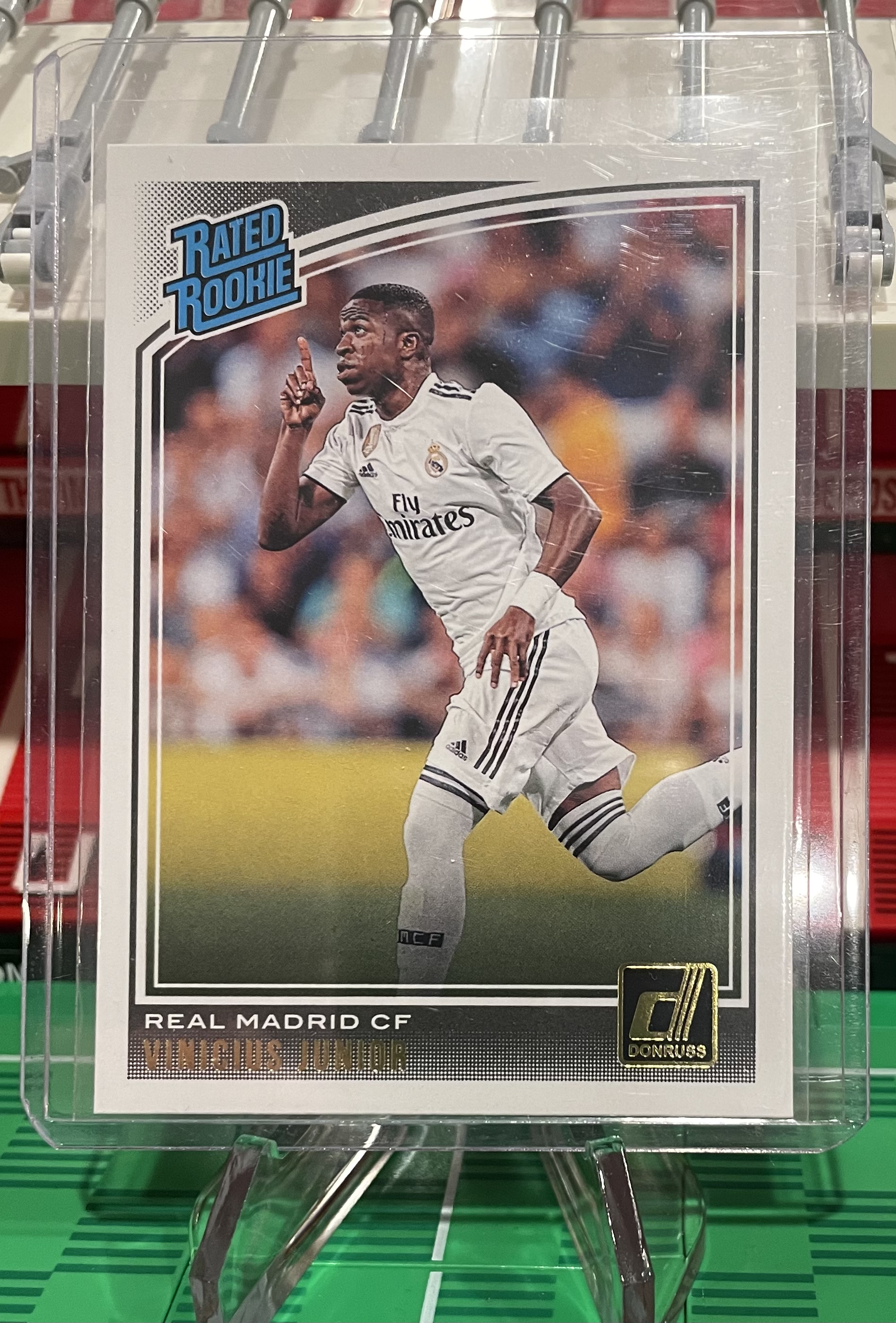 vinicius junior rookie card