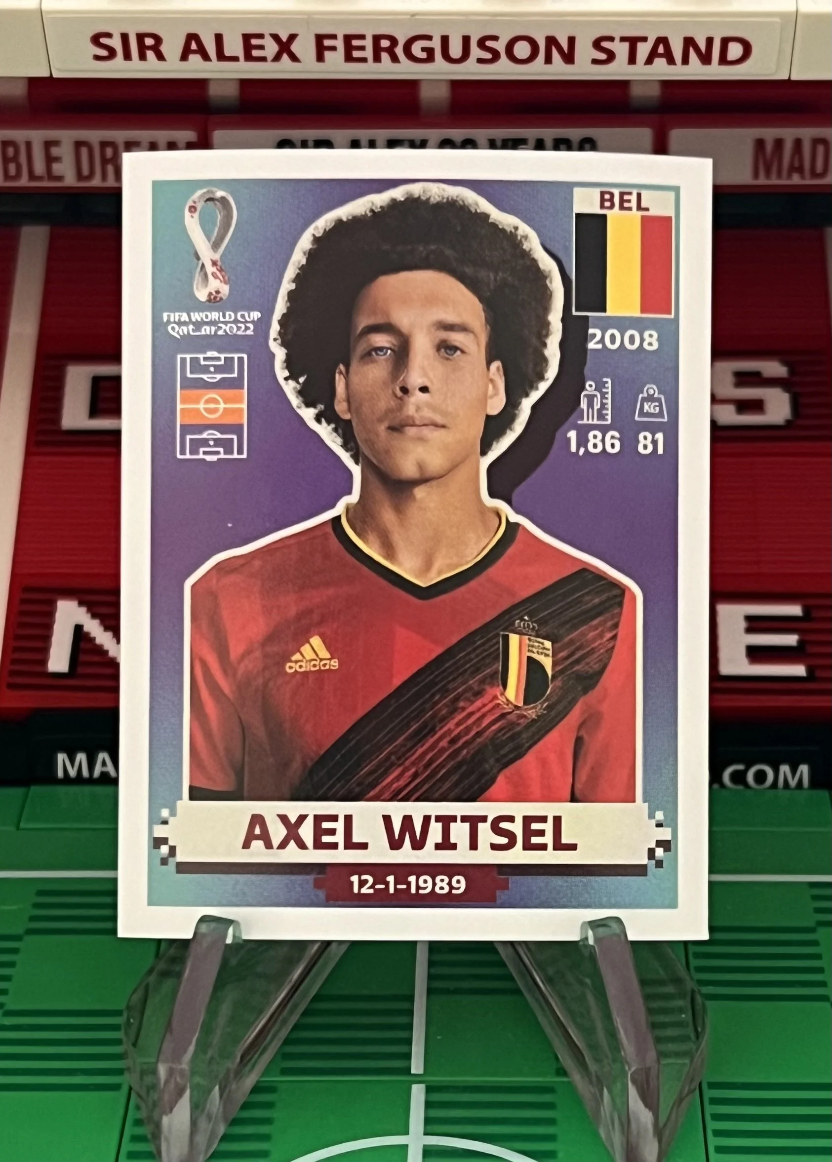 axel witsel world cup qatar panini sticker