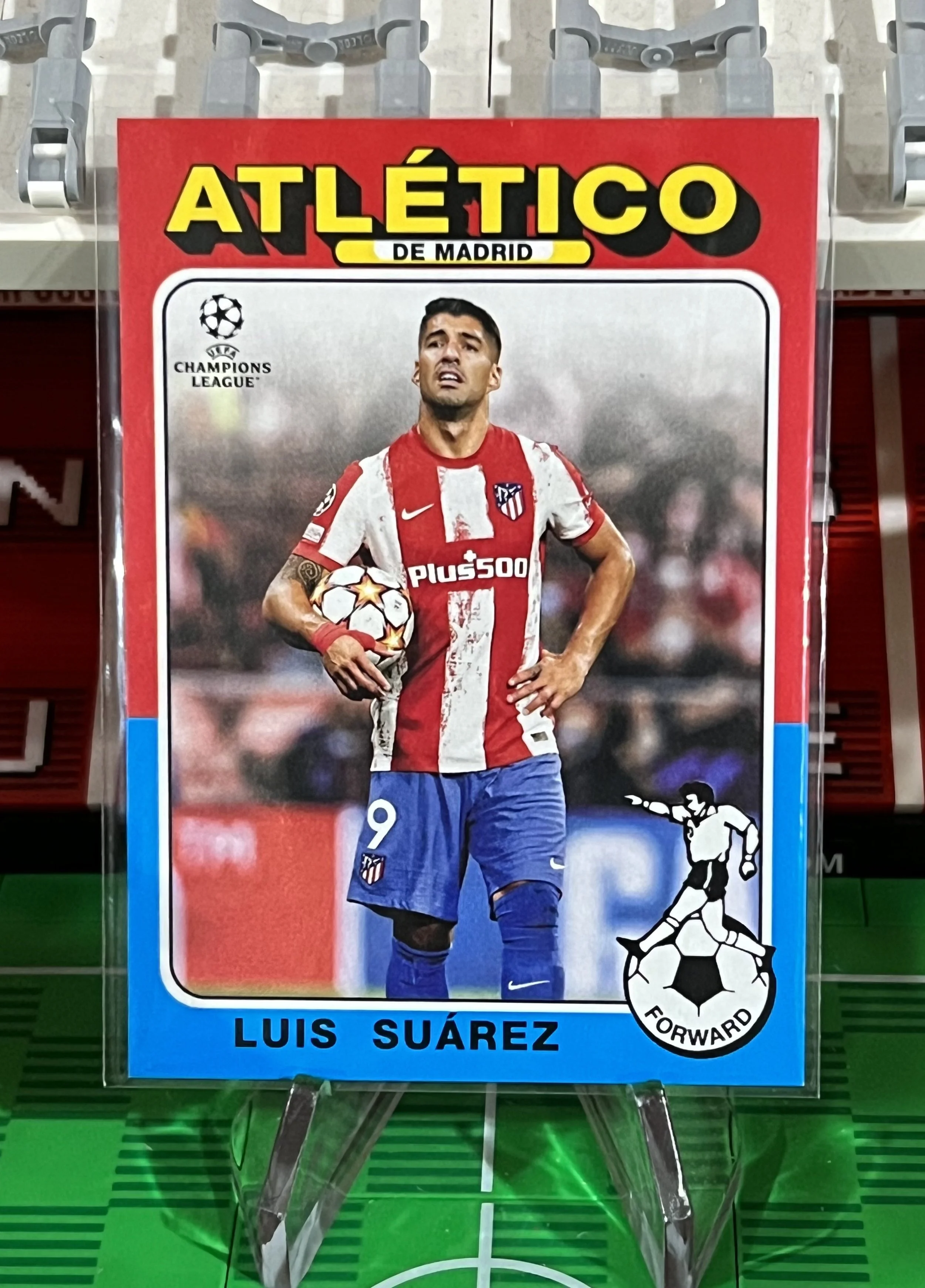luis suarez 2022 topps uefa champions league 1975 card