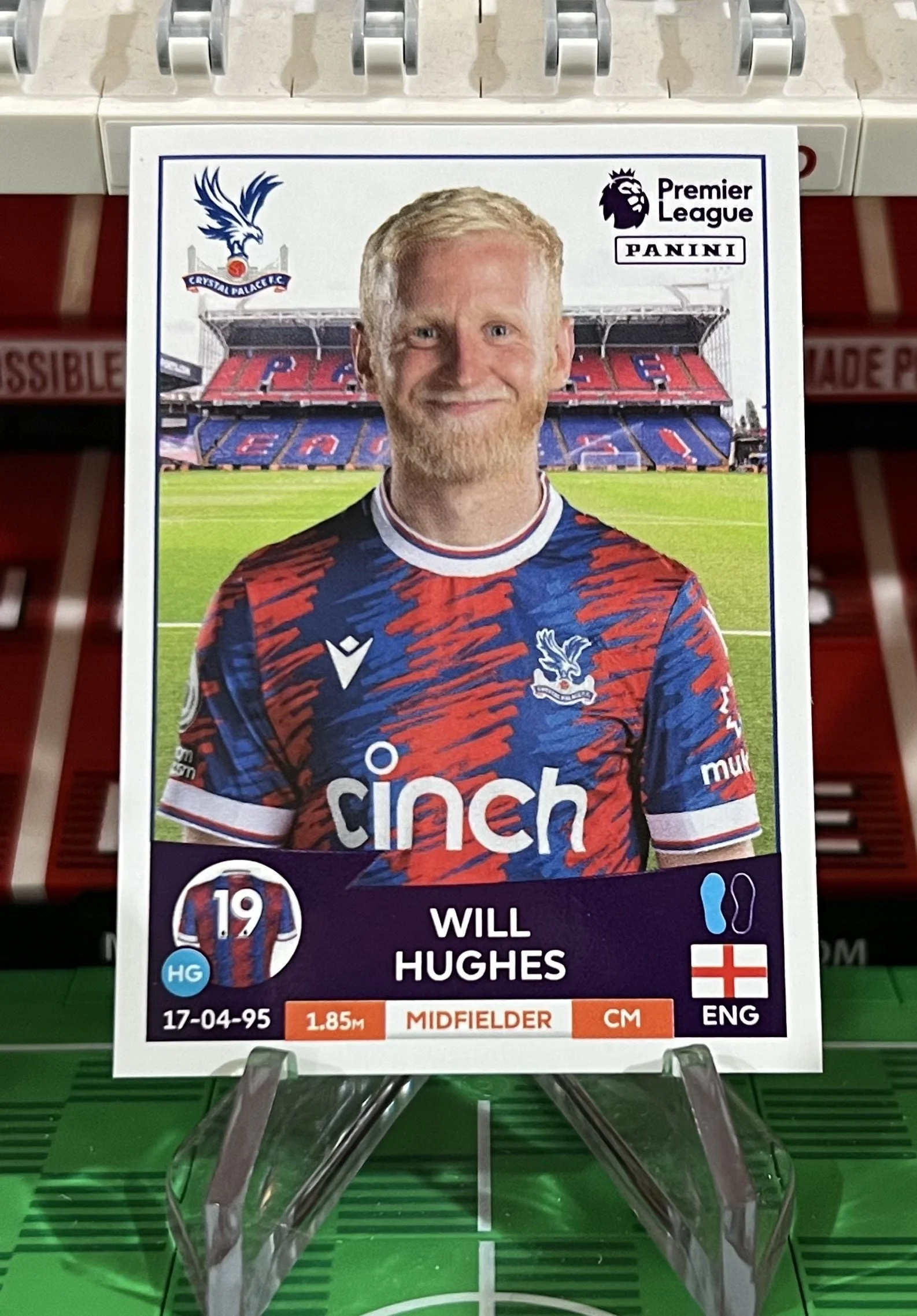 will hughes 2023 panini sticker
