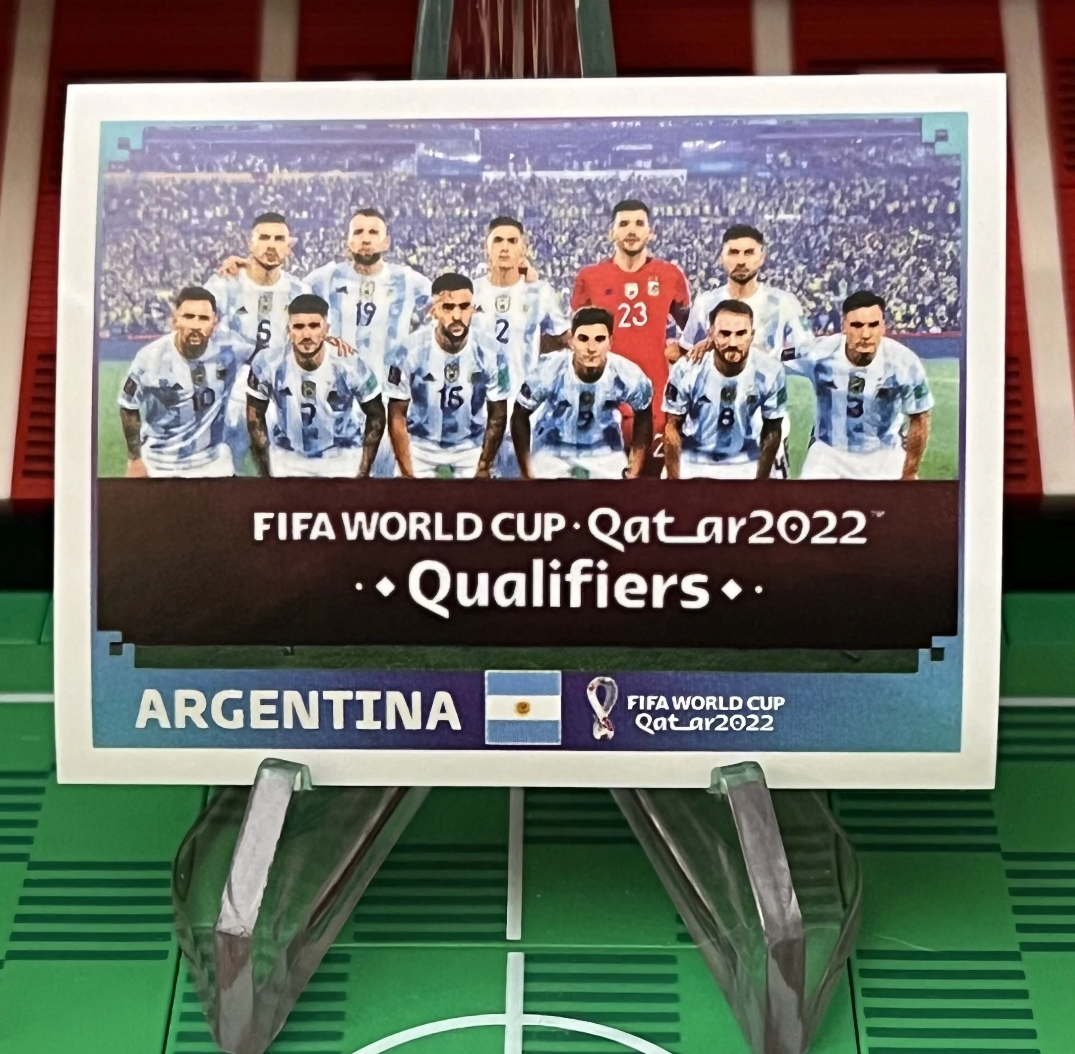 brazil world cup qatar panini sticker