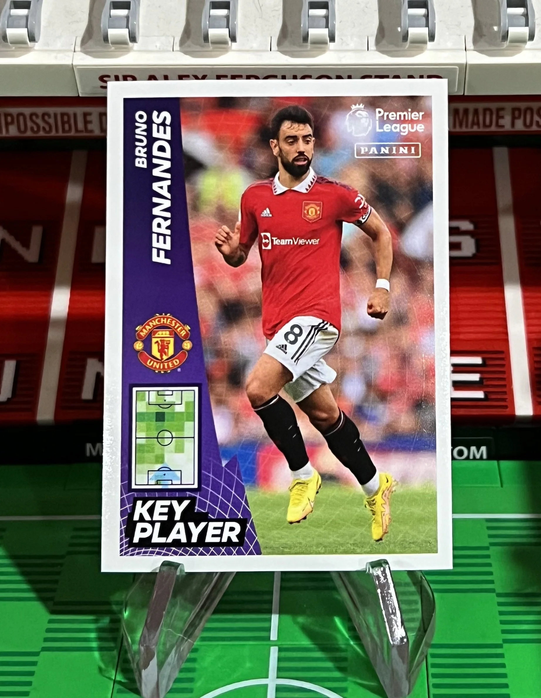 bruno fernandes 2023 panini sticker key player