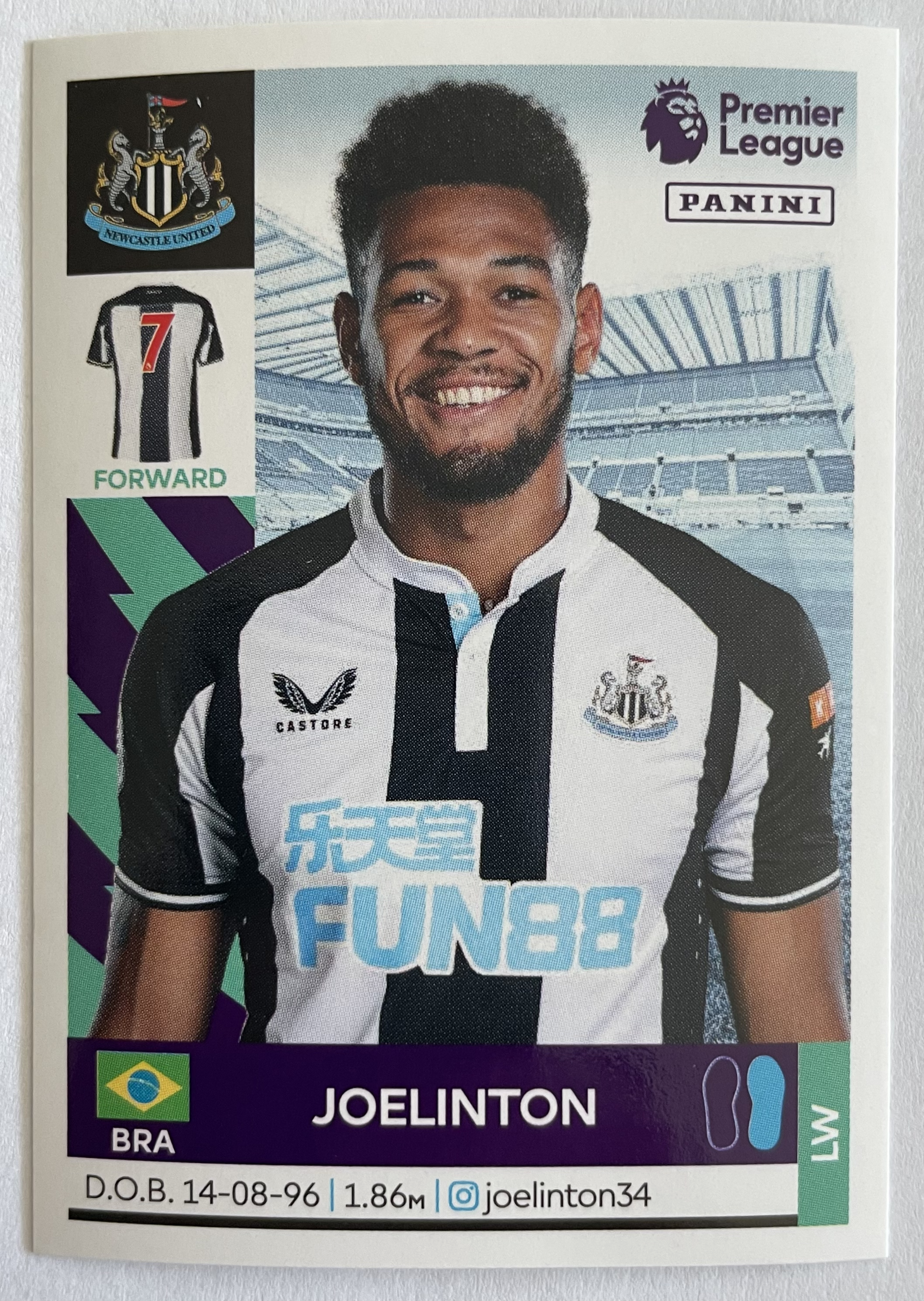 joelentin 2022 panini sticker