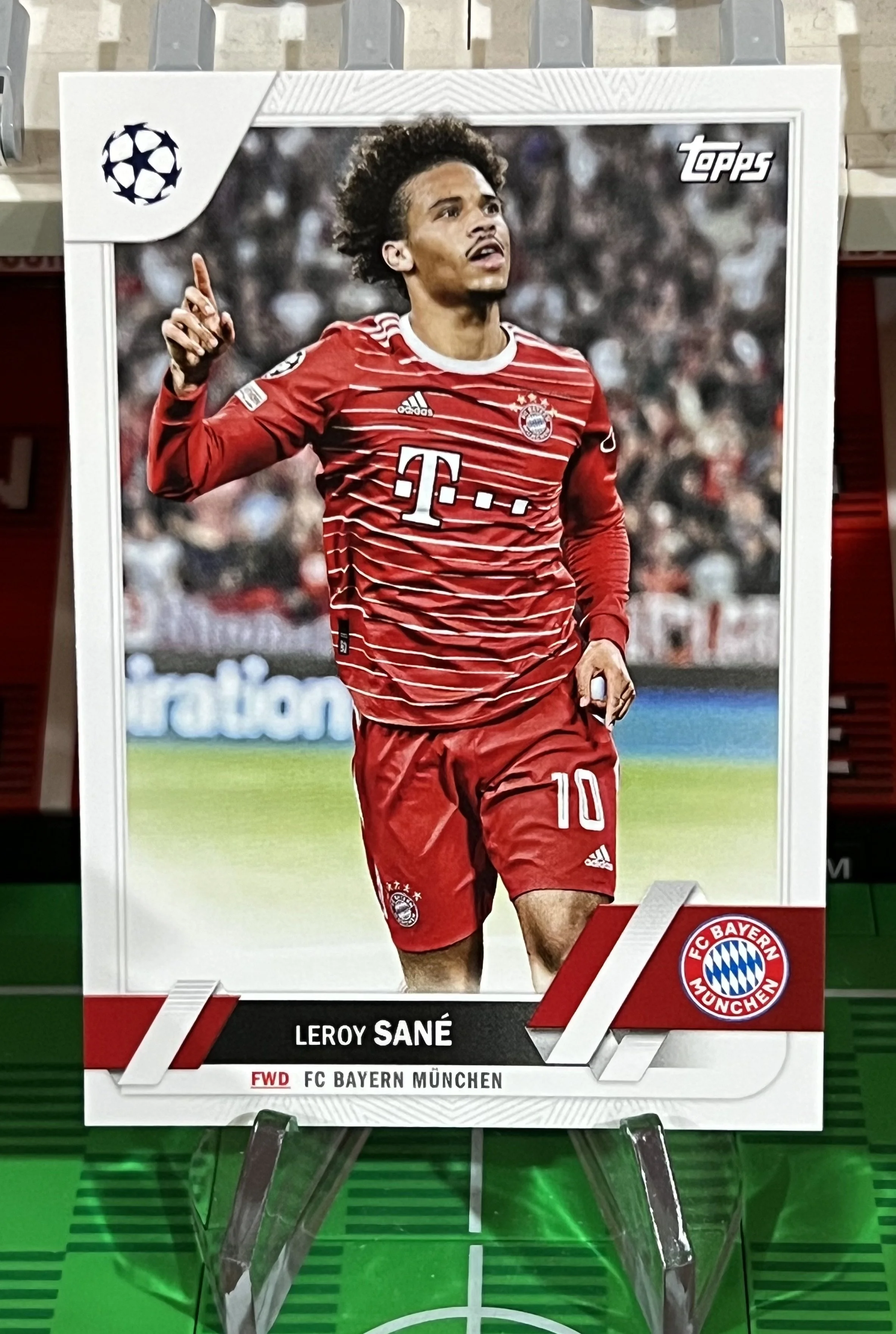 leroy sane 2023 Topps UEFA Club Competitions Card