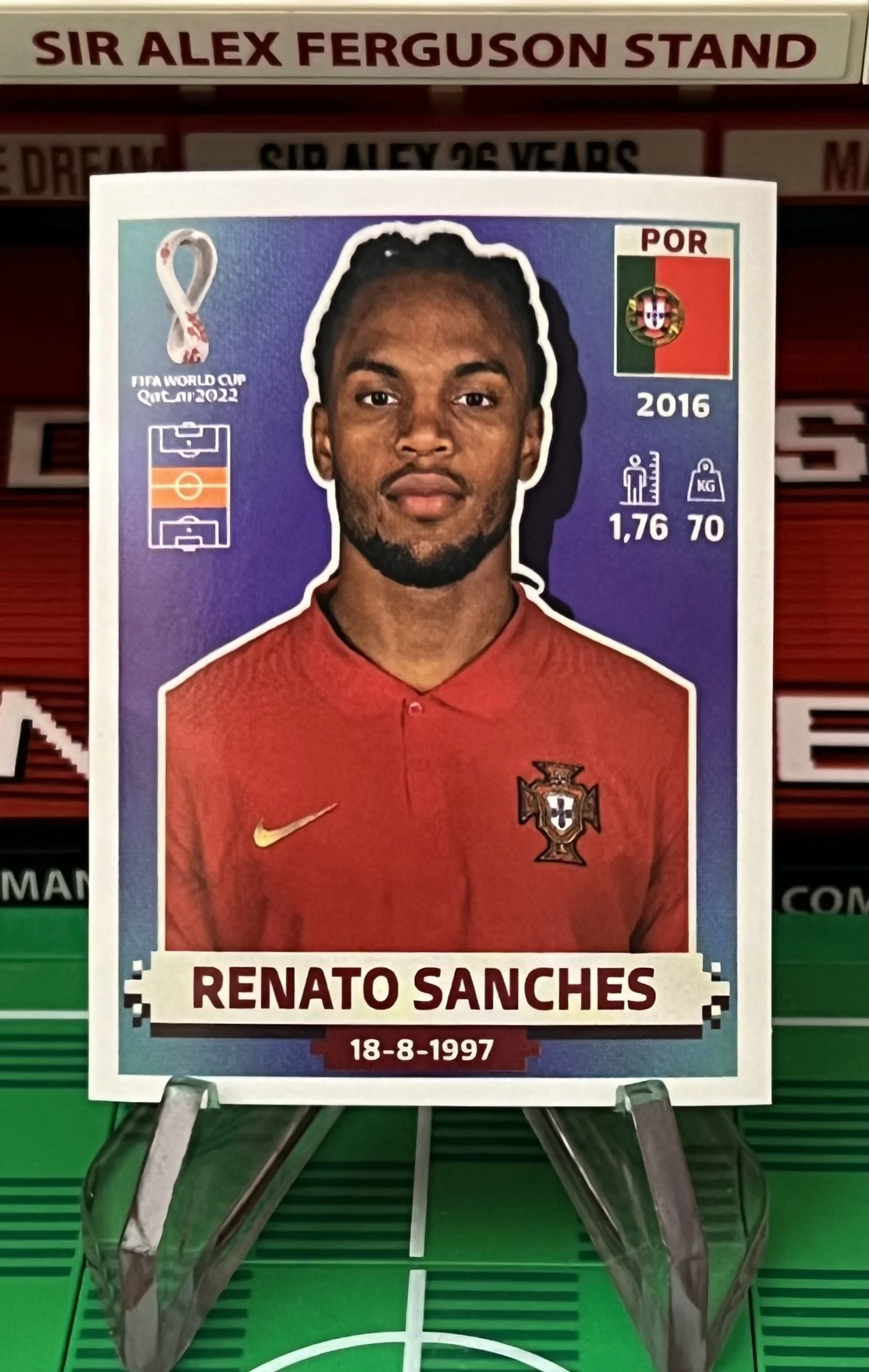 renato sanches world cup qatar panini sticker