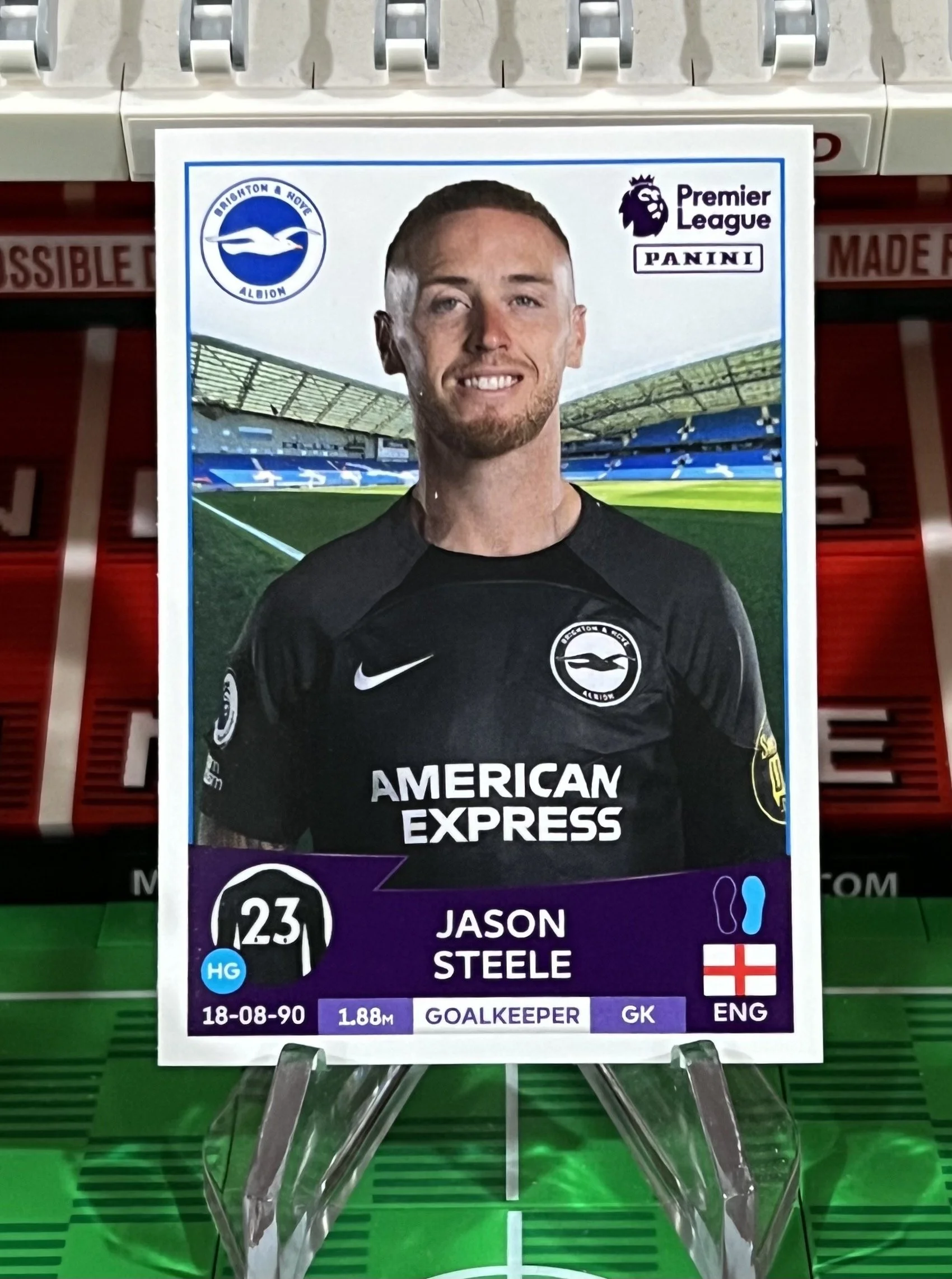 jason steele 2023 panini sticker